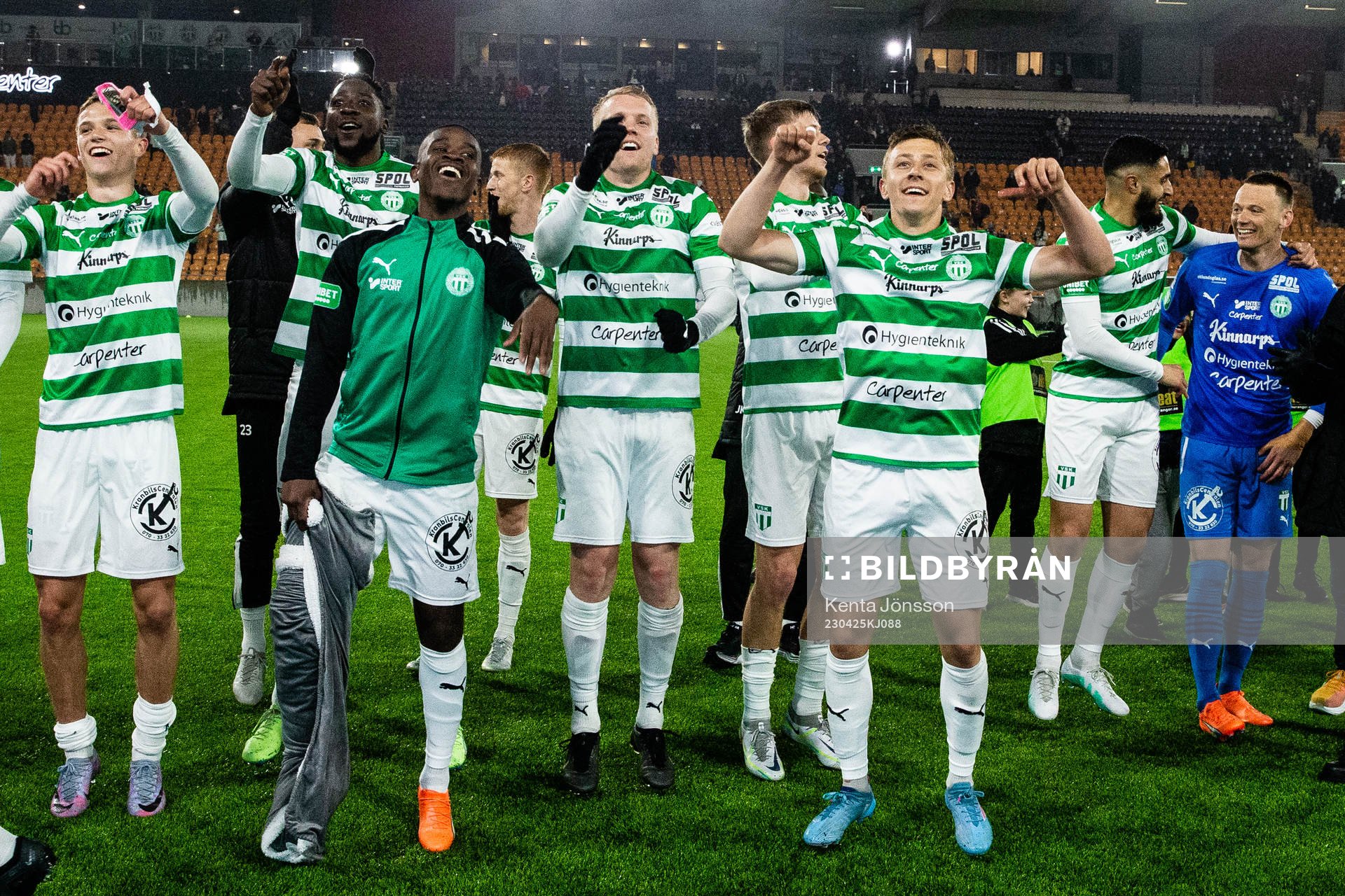 Västerås SKs Jaheem Burke, Simon Johansson och Simon