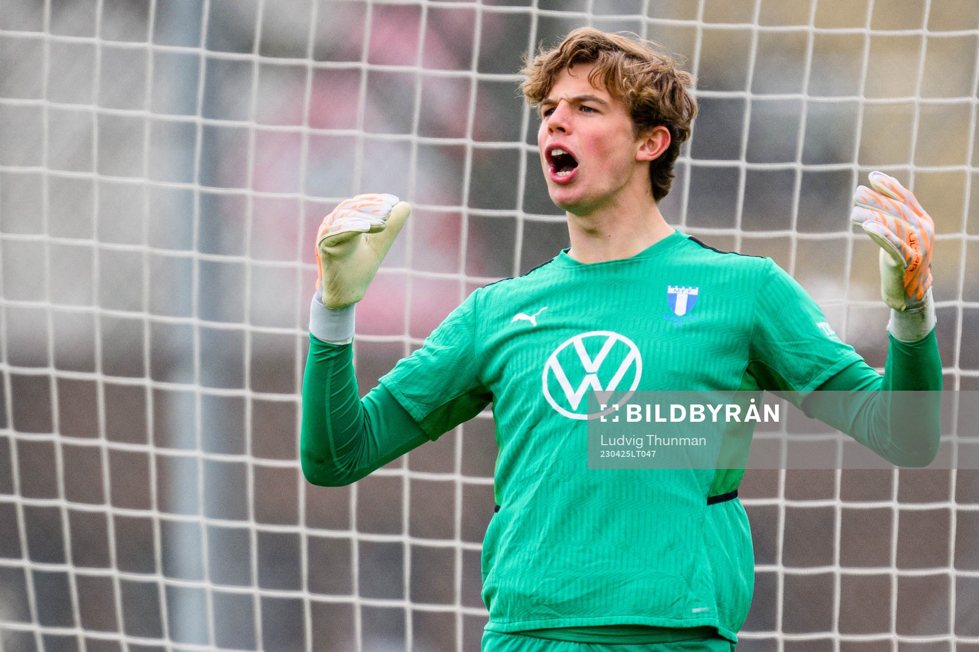 Malmö FFs målvakt Melker Ellborg