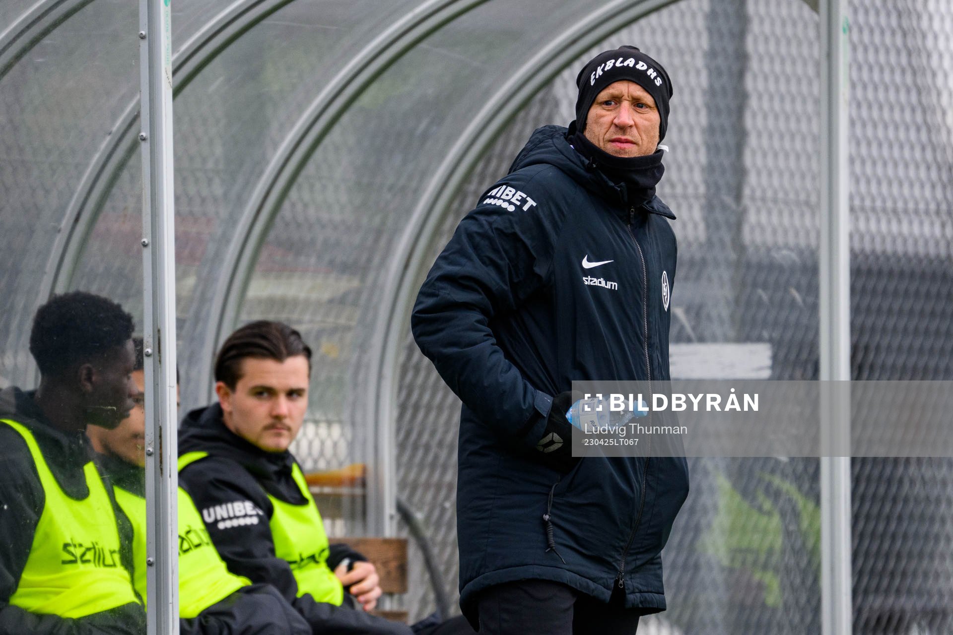 Landskronas tränare Billy Magnusson
