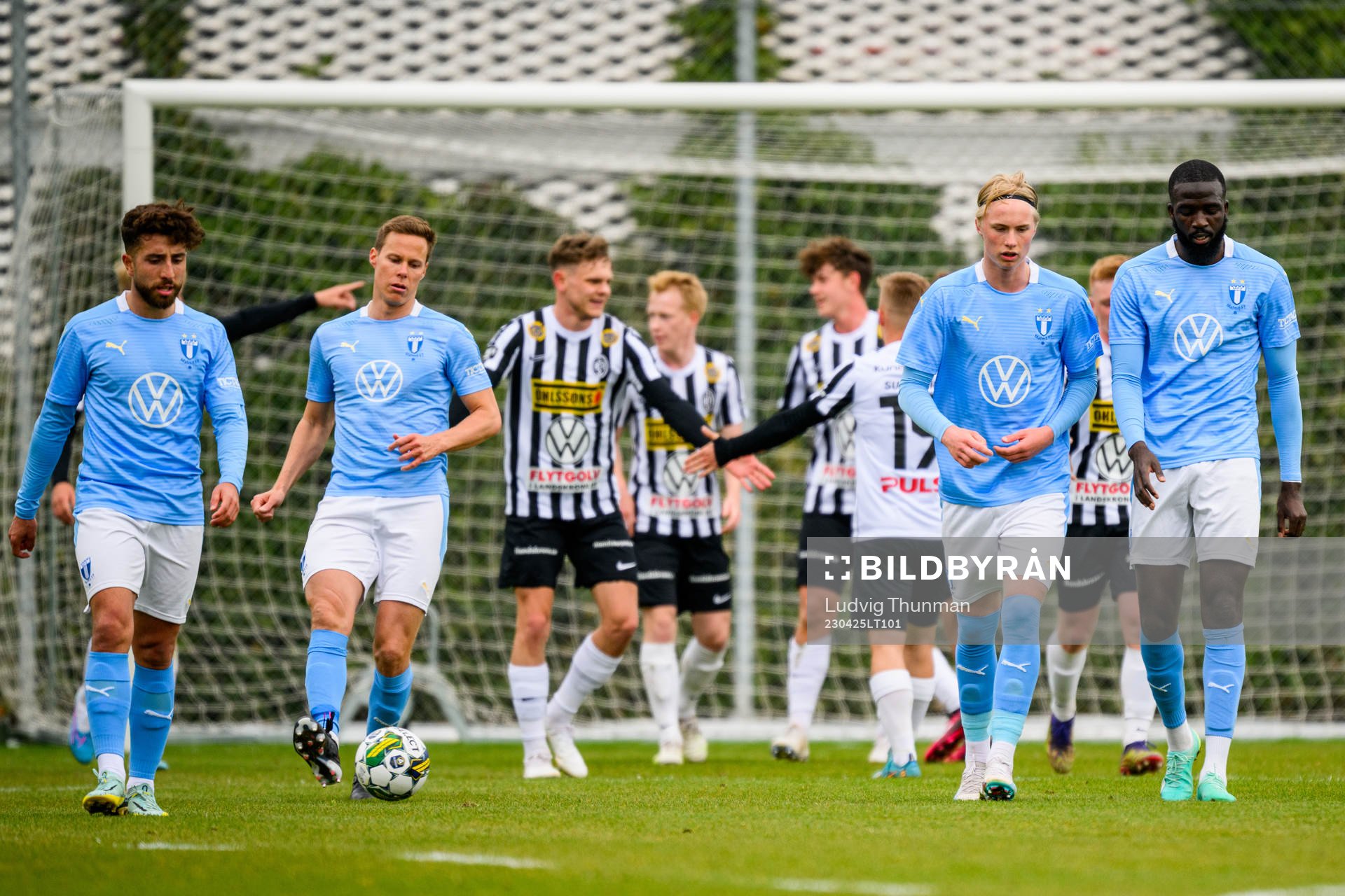 Malmö FFs spelare deppar