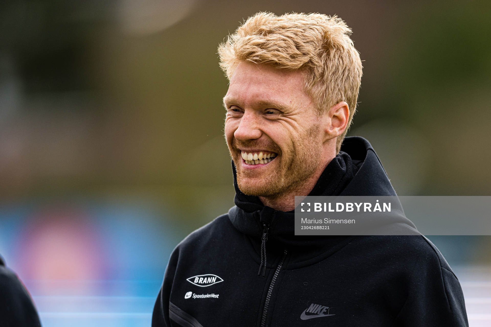 Sivert Heltne Nilsen of Brann arrives