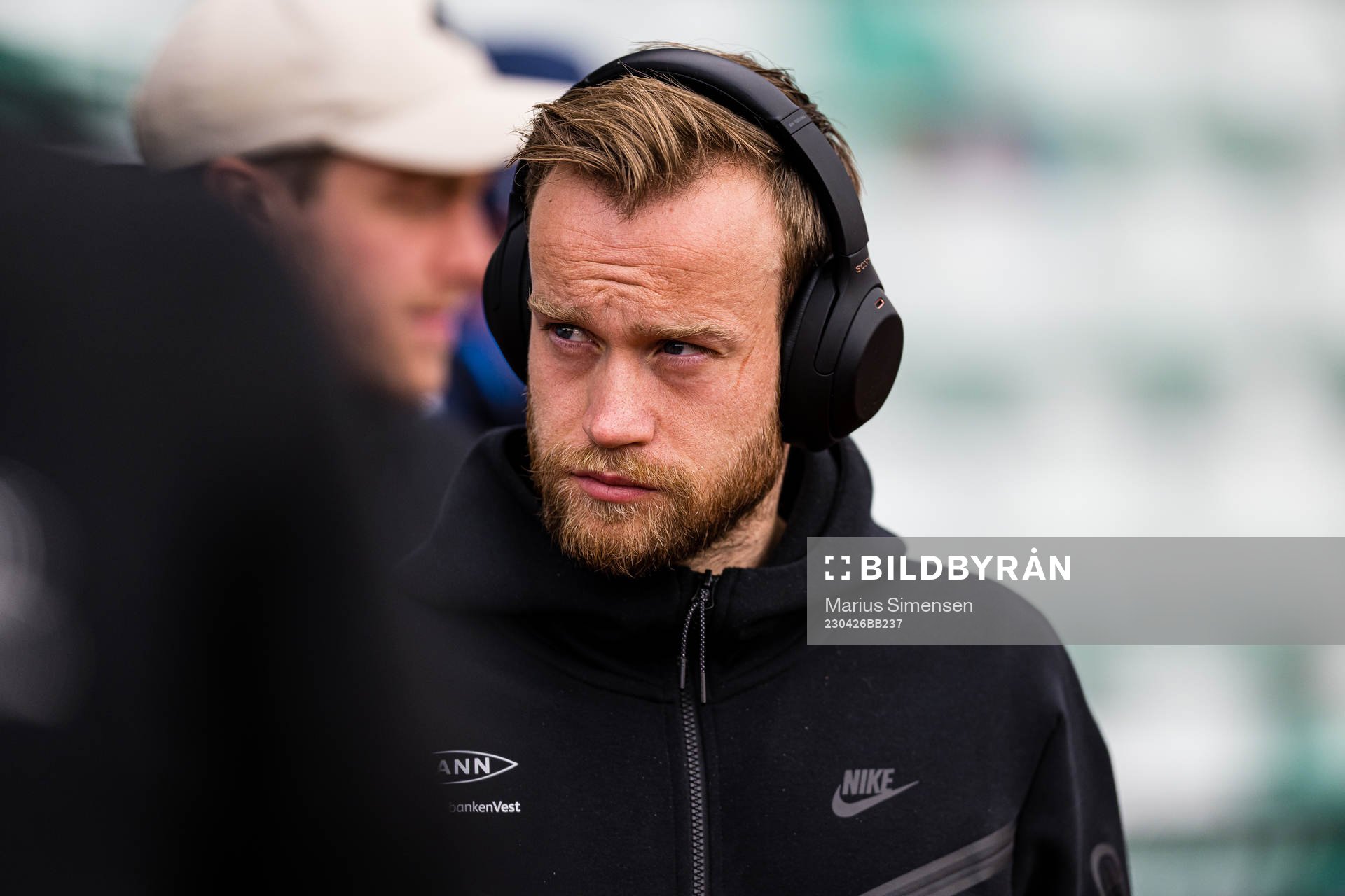Bård Finne of Brann arrives