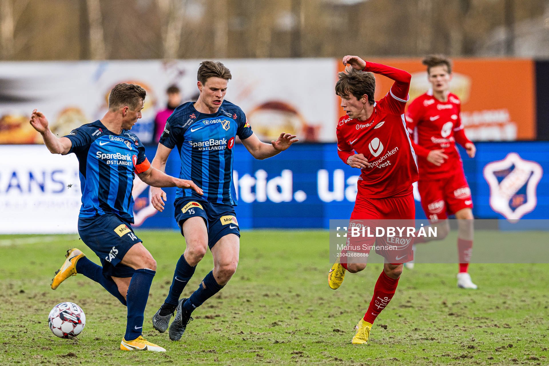 Fredrik Krogstad of Stabæk and Niklas Jensen Wassberg of