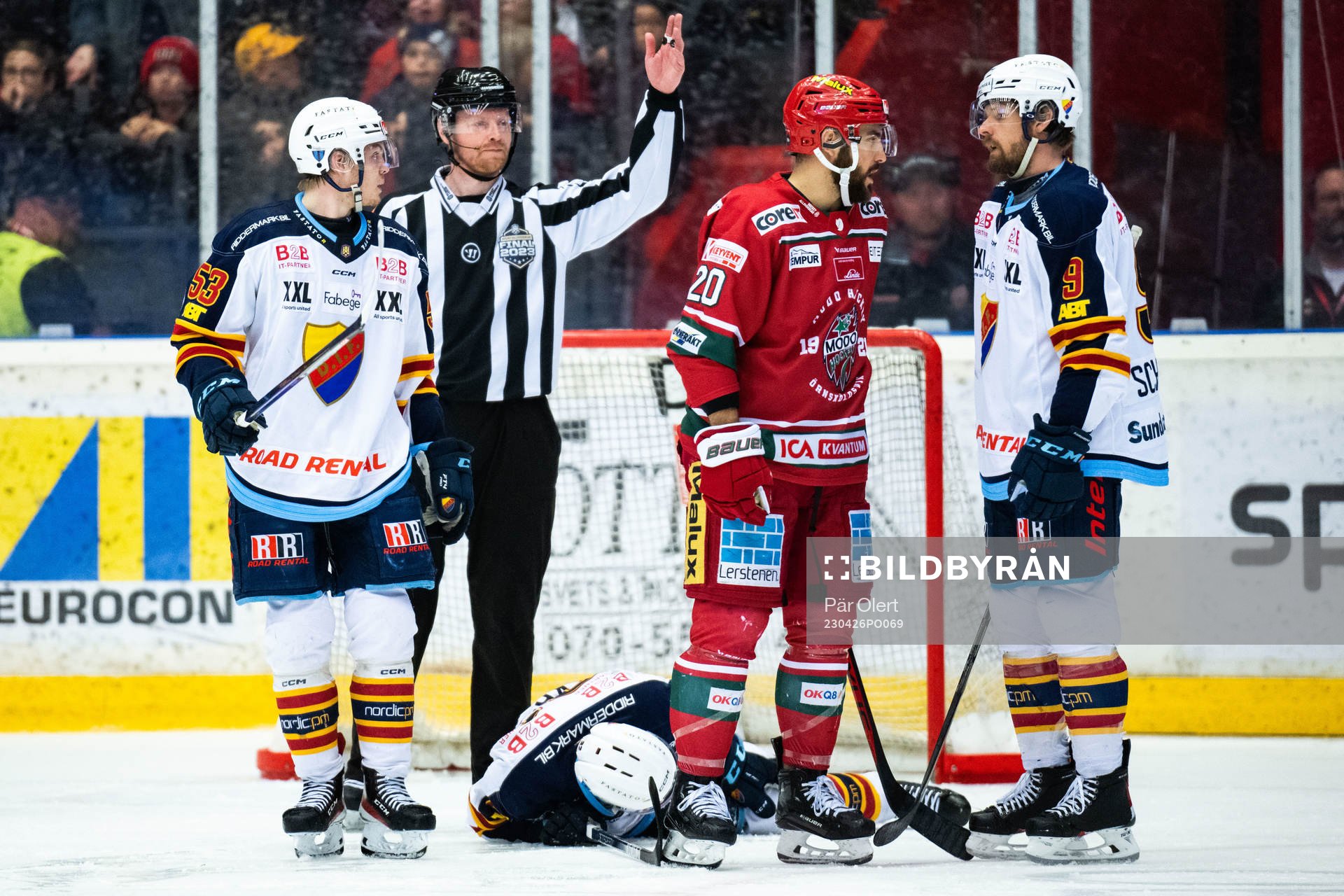Djurgårdens Marcus Krüger har ont