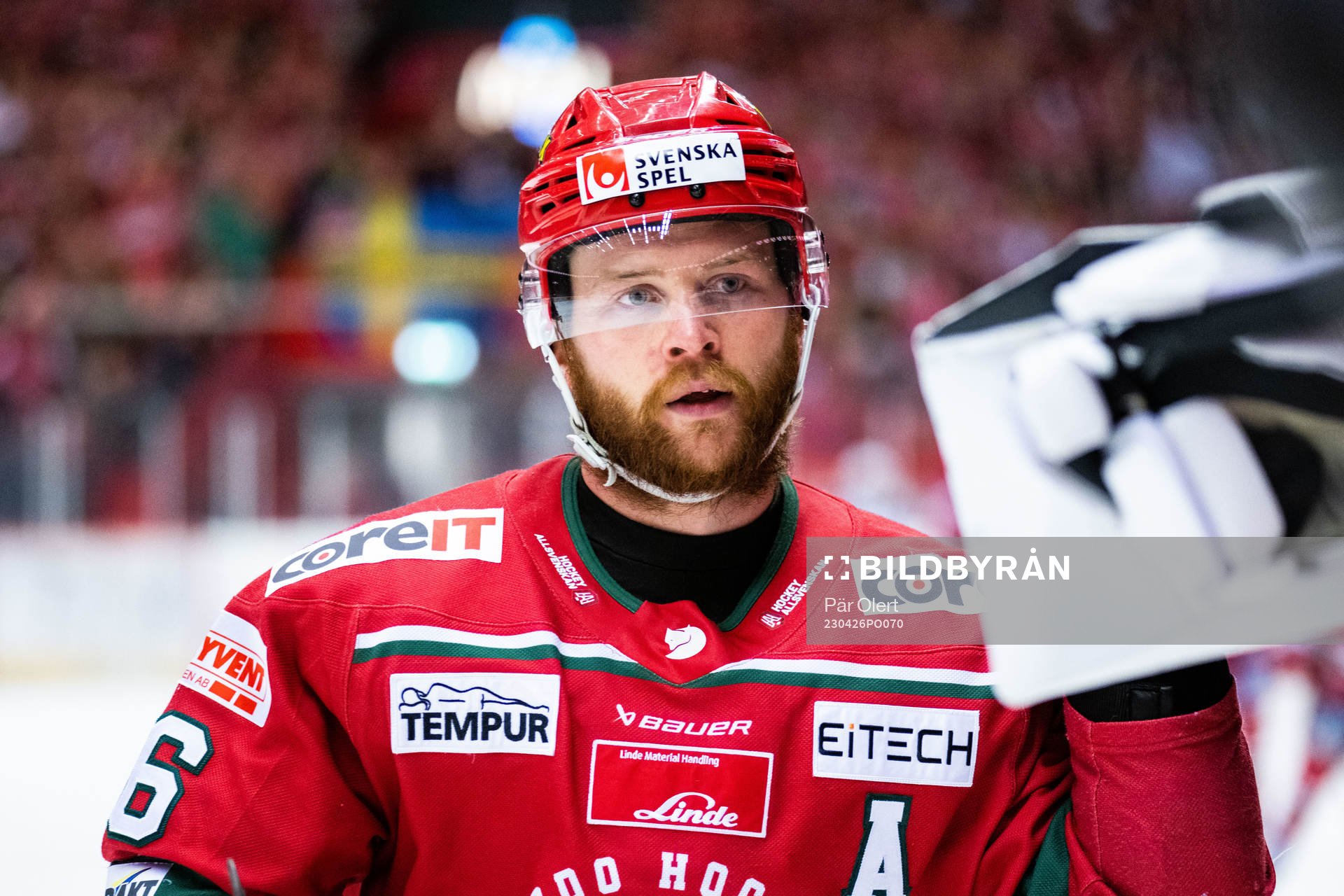 Modos Sebastian Ohlsson jublar
