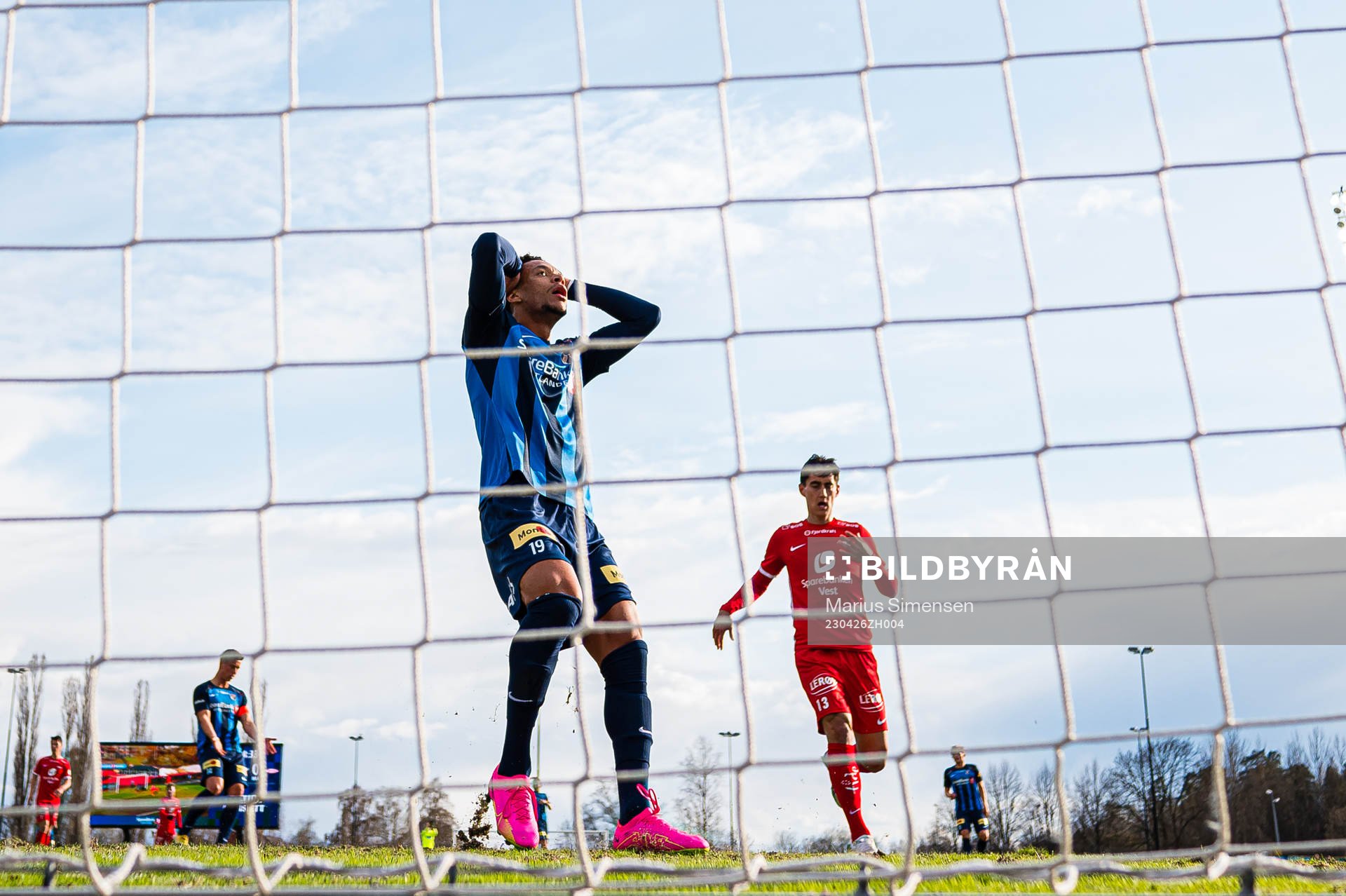 Kevin Alexander Kabran of Stabæk reacts