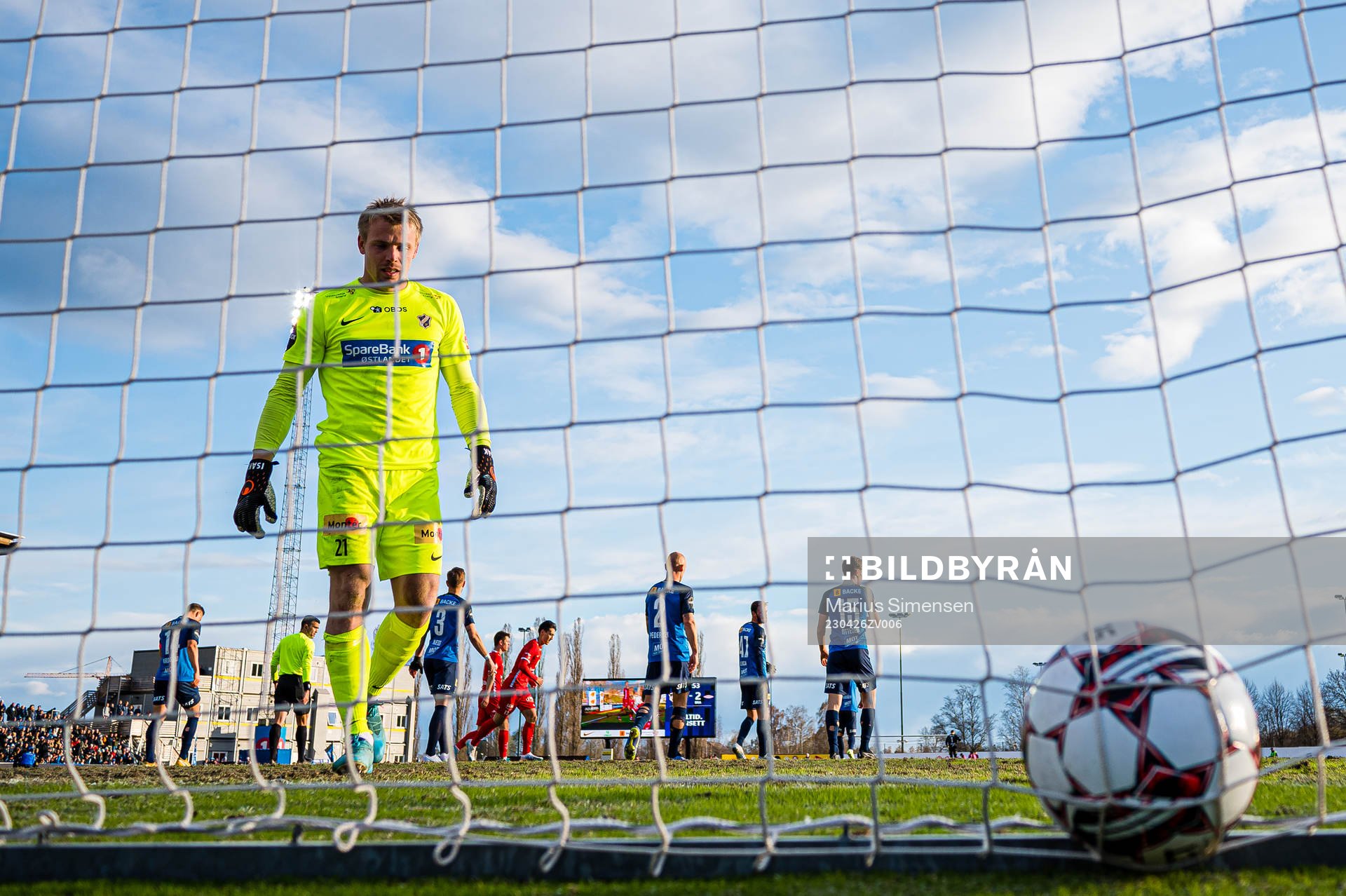 Isak Pettersson of Stabæk looks dejected