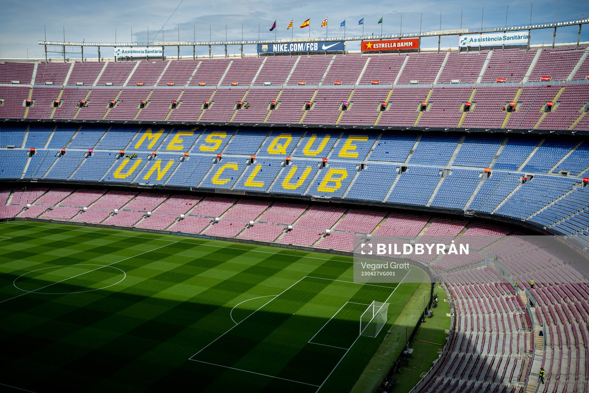 General view of Camp Nou