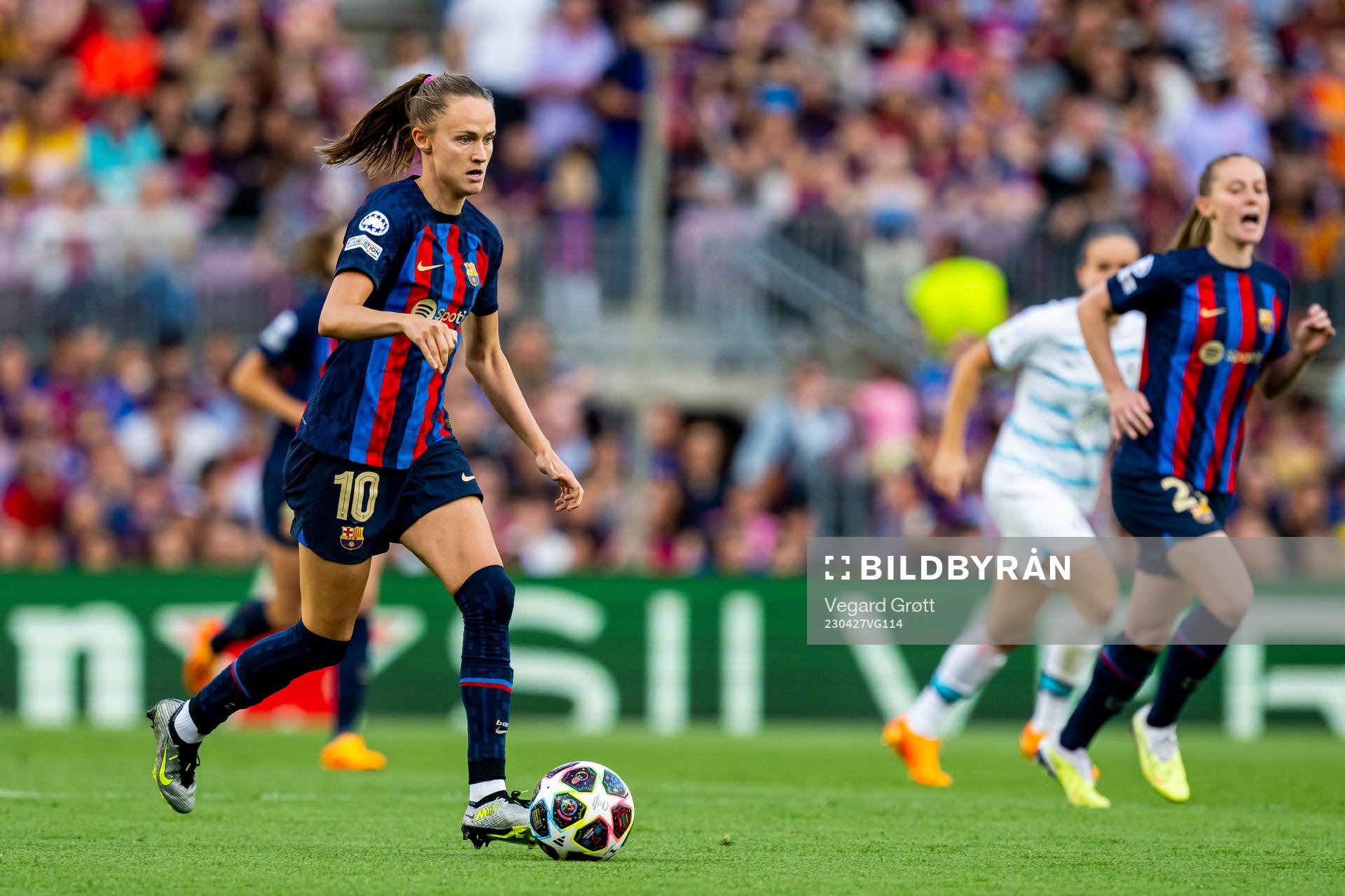 Caroline Graham Hansen of Barcelona