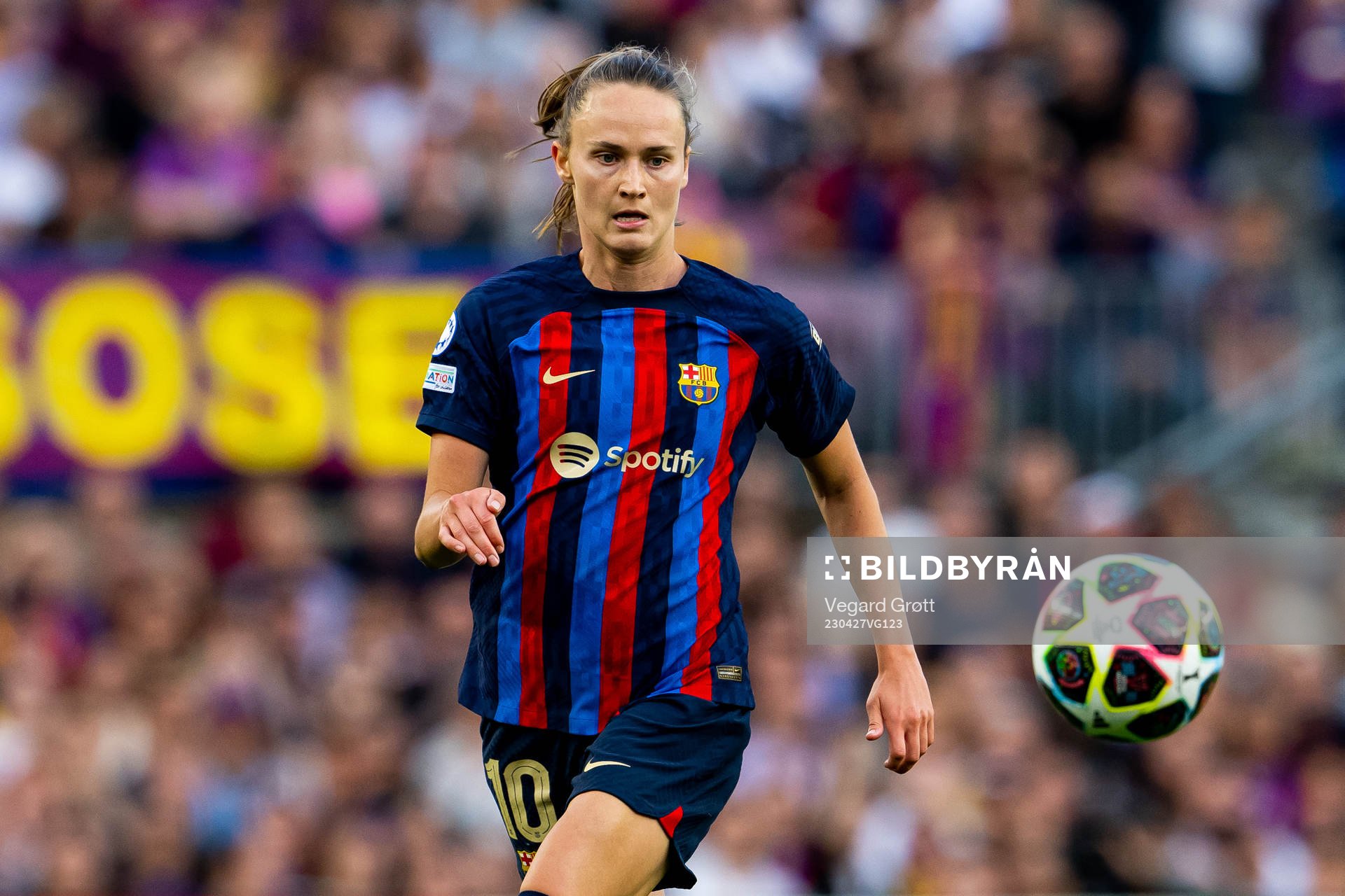 Caroline Graham Hansen of Barcelona