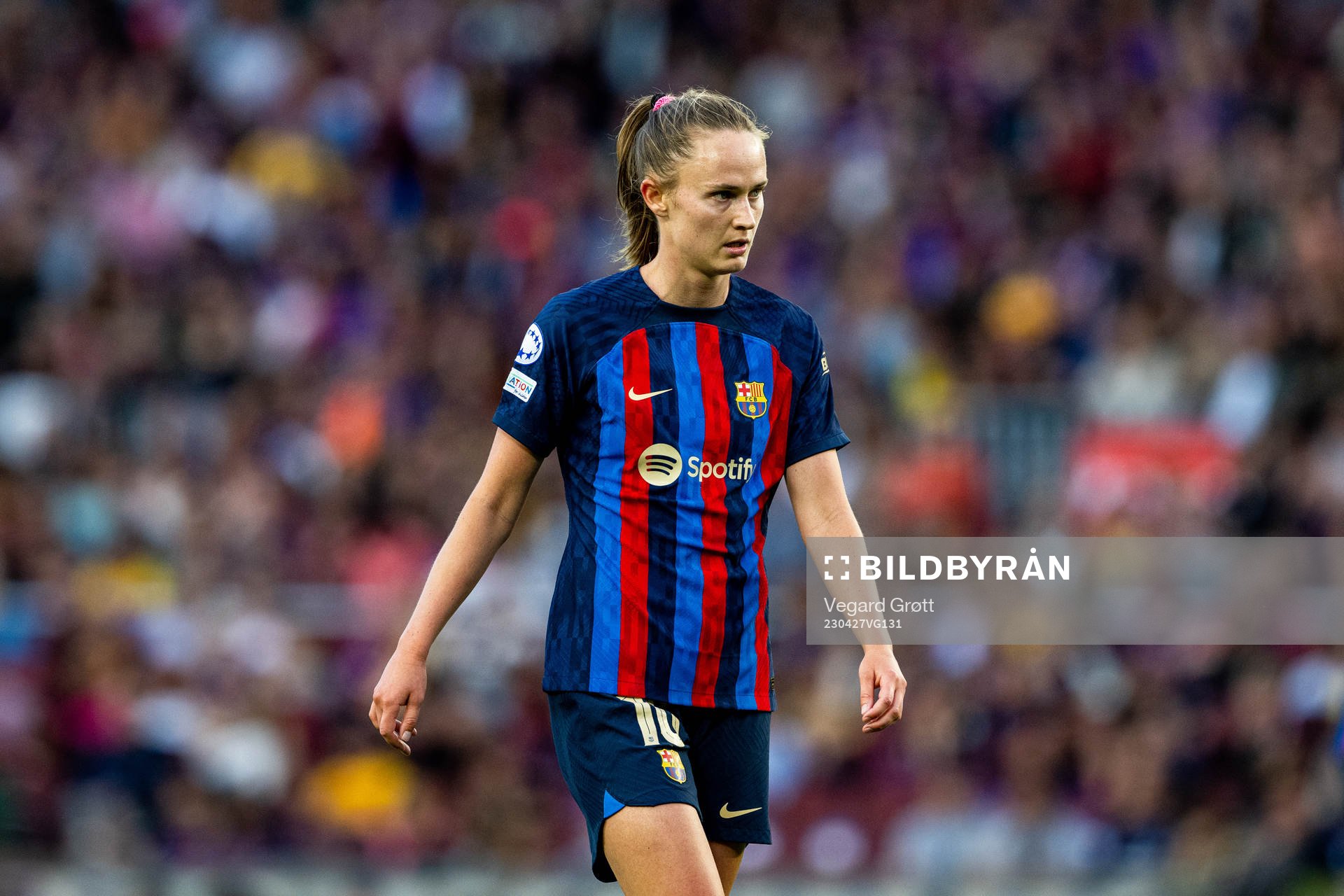 Caroline Graham Hansen of Barcelona