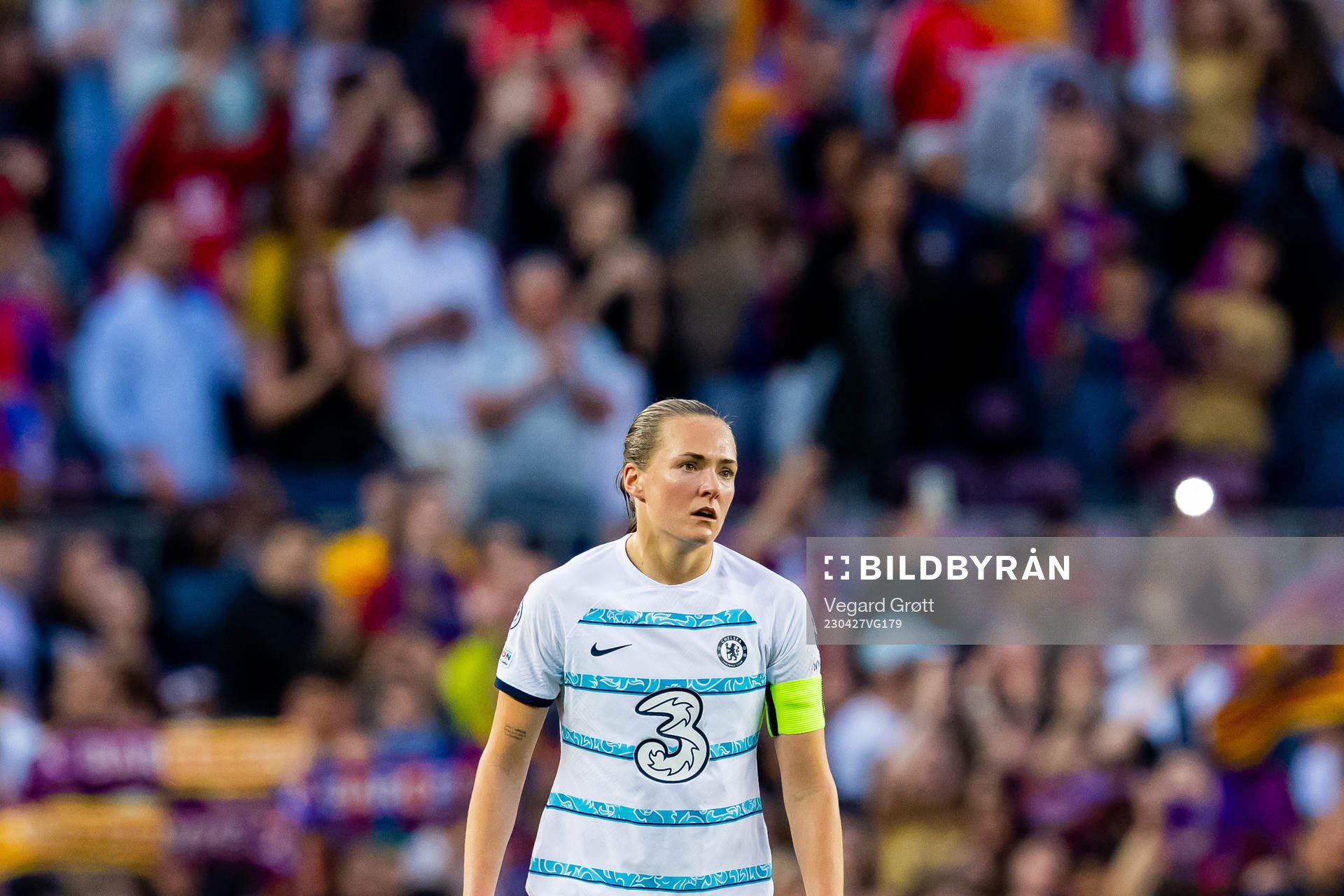 Magdalena Eriksson of Chelsea looks dejected
