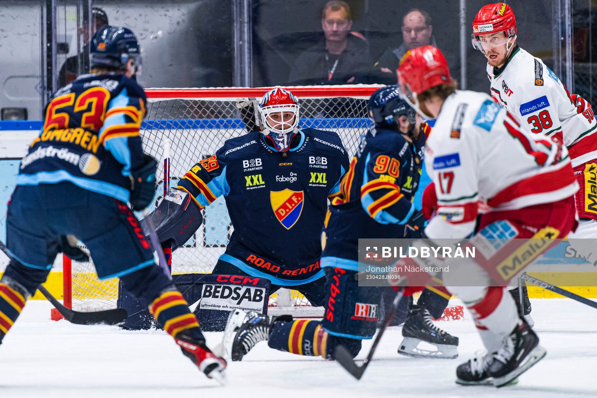 Djurgårdens målvakt Jesper Myrenberg