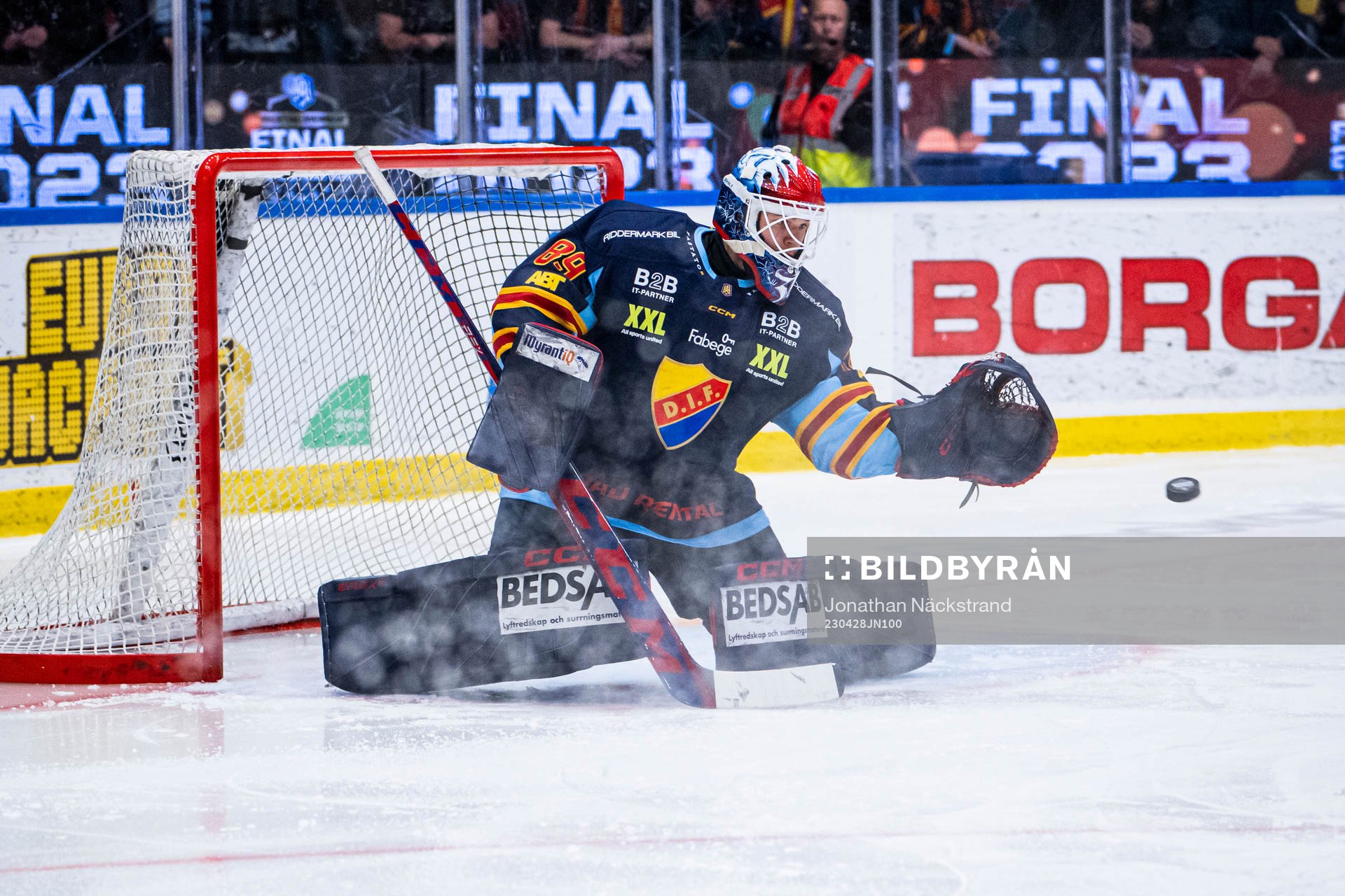 Djurgårdens målvakt Jesper Myrenberg