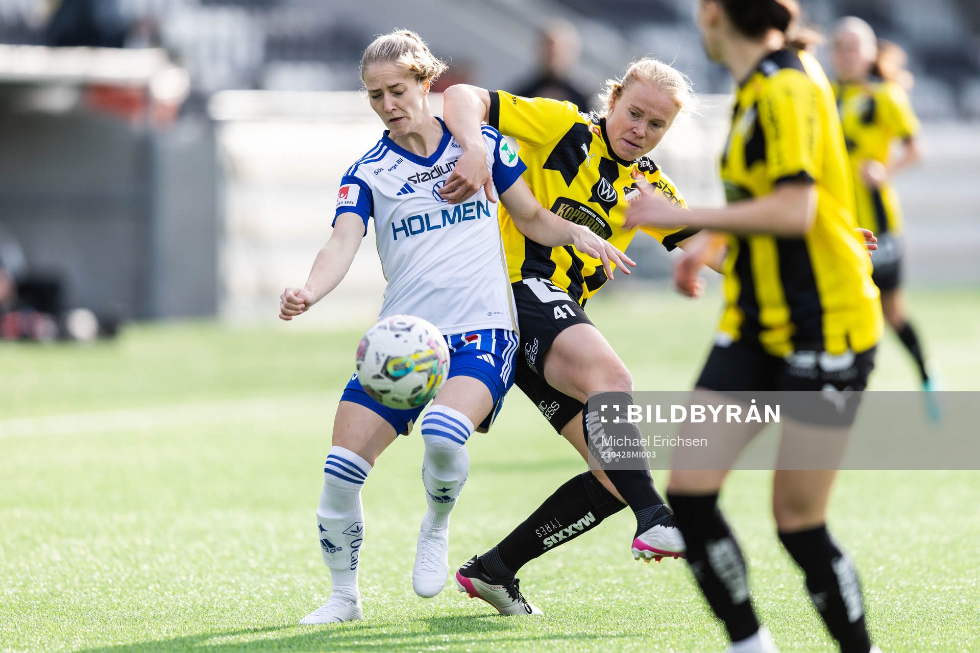 IFK Norrköpings Sabina Ravnell och Häckens Julie Blakstad