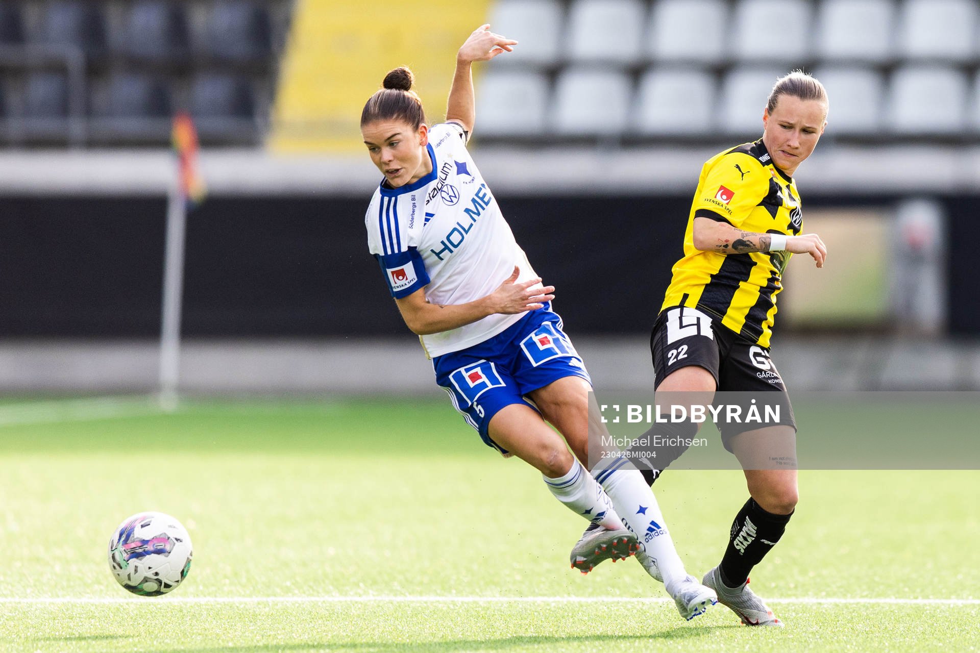 IFK Norrköpings My Cato och Häckens Marika Bergman Lundin