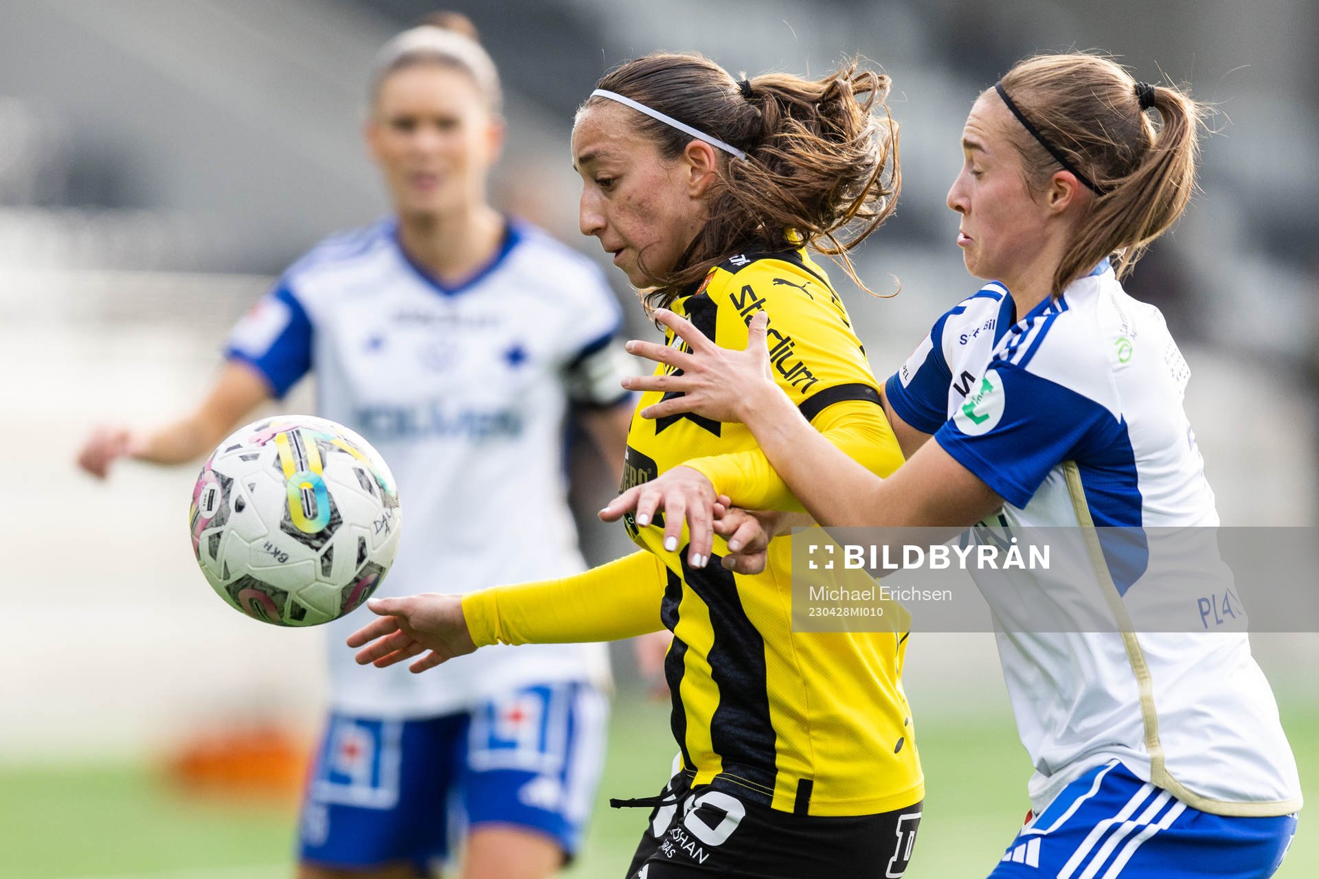 Häckens Rusul Rosa Kafaji och IFK Norrköpings Vilma