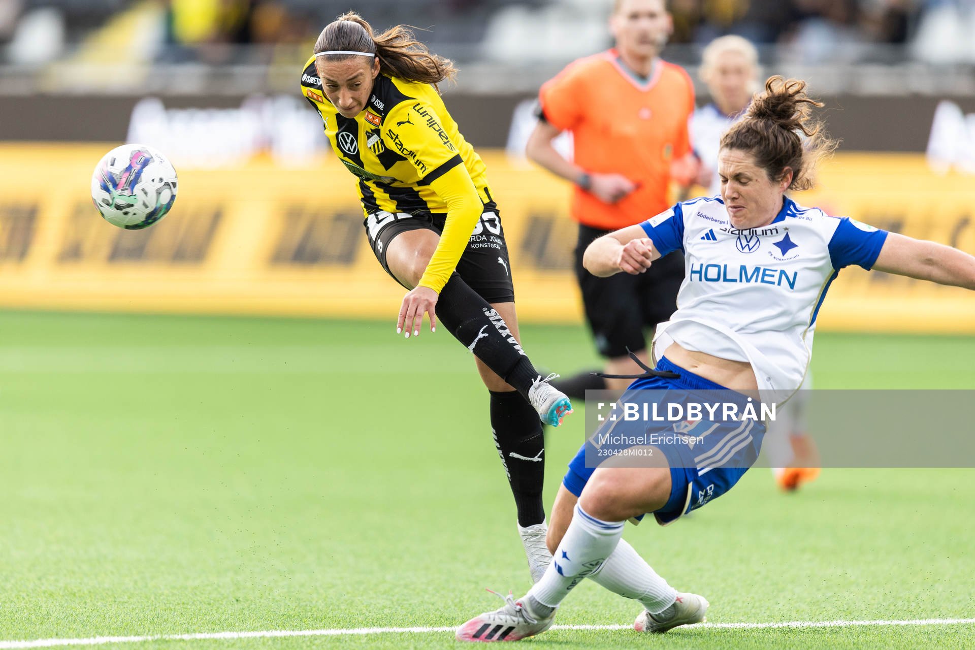 Häckens Rusul Rosa Kafaji och IFK Norrköpings Shannon