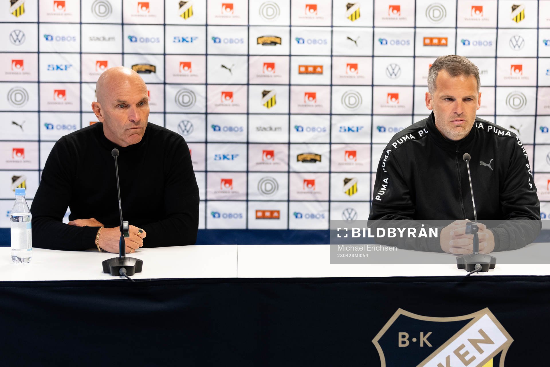 IFK Norrköpings tränare Tor-Arne Fredheim och Häckens
