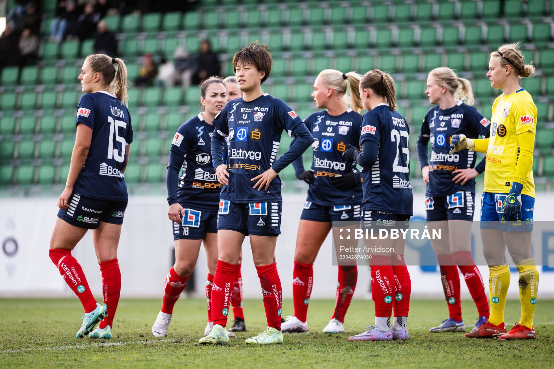 Linköpings Saori Takarada deppar