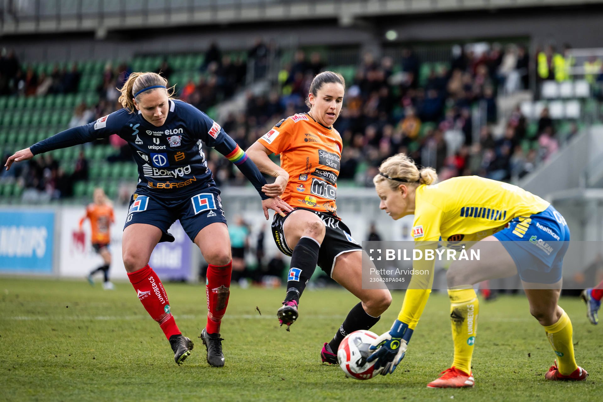 Kristianstads Evelyne Viens oroar mot Linköpings Emma