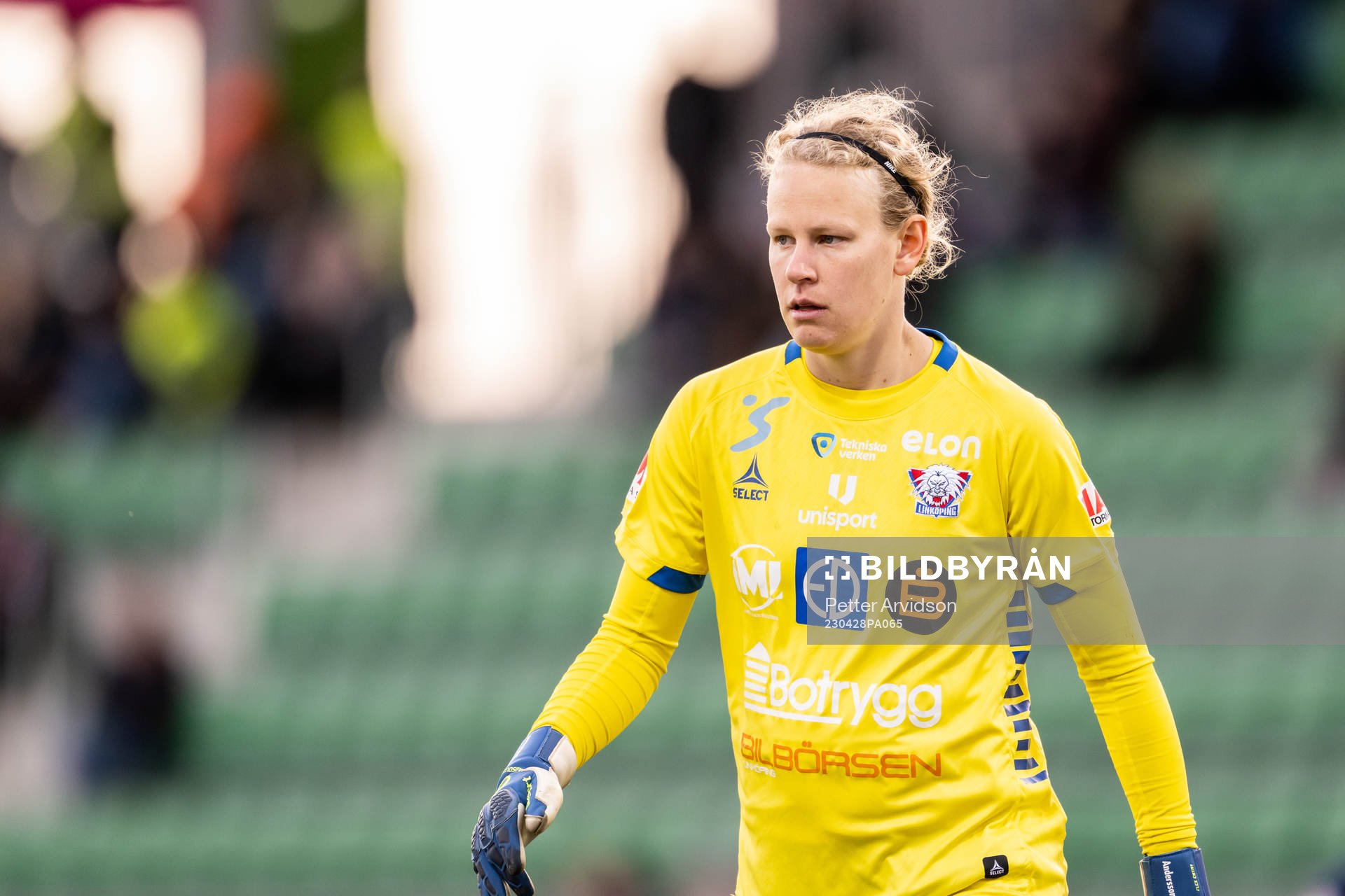 Linköpings målvakt Cajsa Andersson