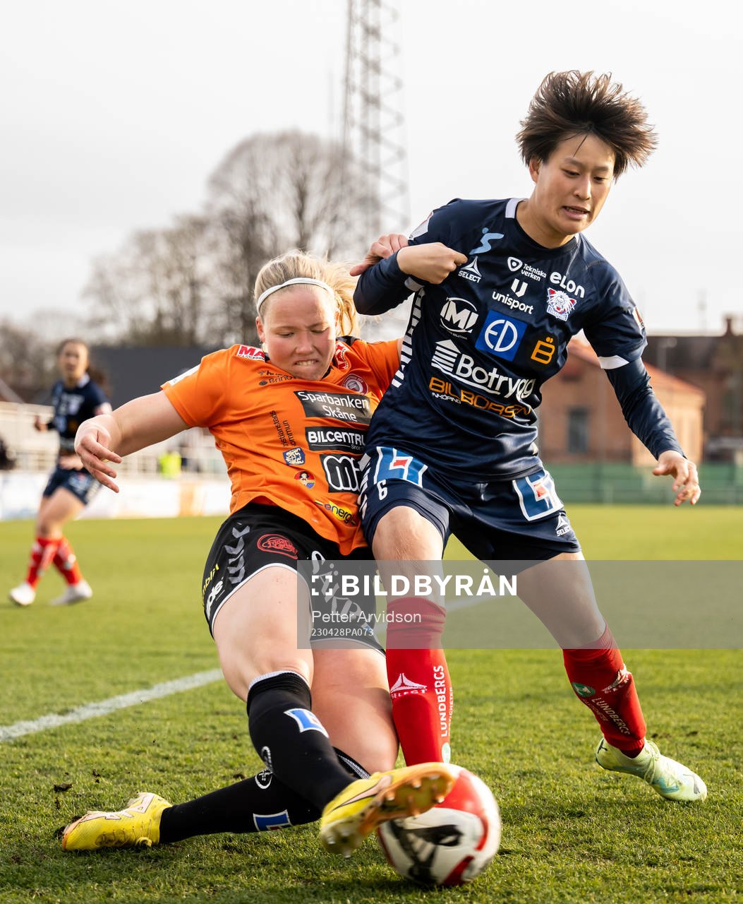 Kristianstads Hlin Eiriksdottir och Linköpings Saori