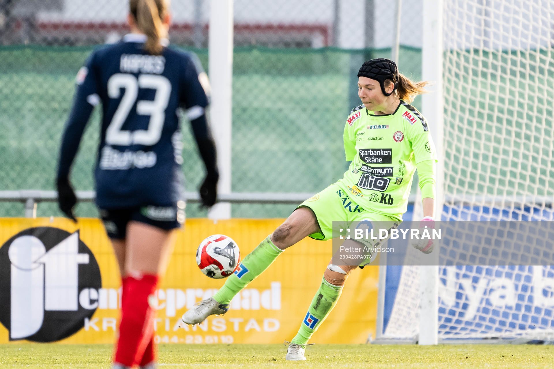 Kristianstads målvakt Melina Loeck