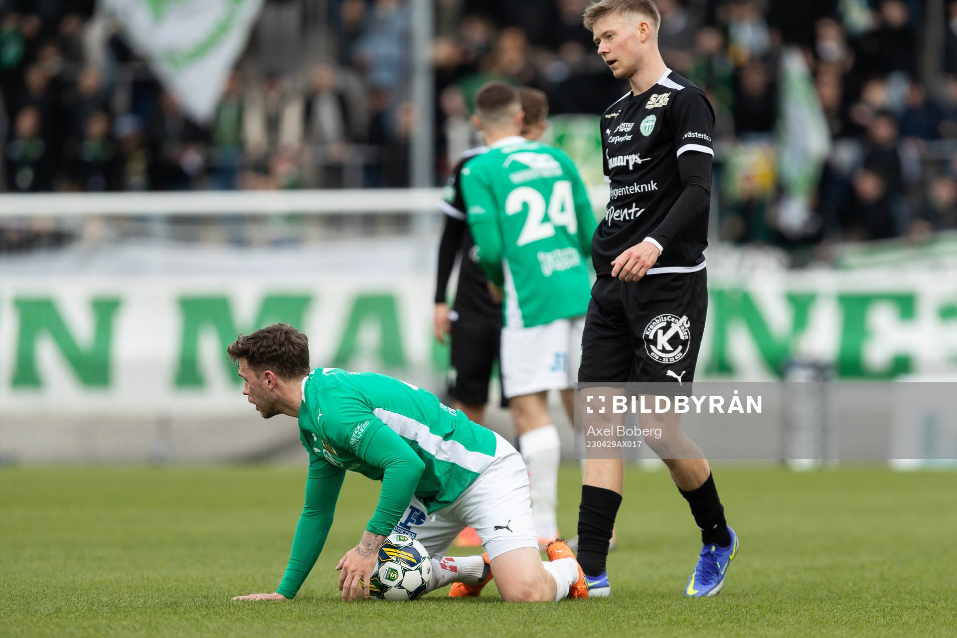 Jönköpings Södras Jesper Manns och Västerås SKs Patric
