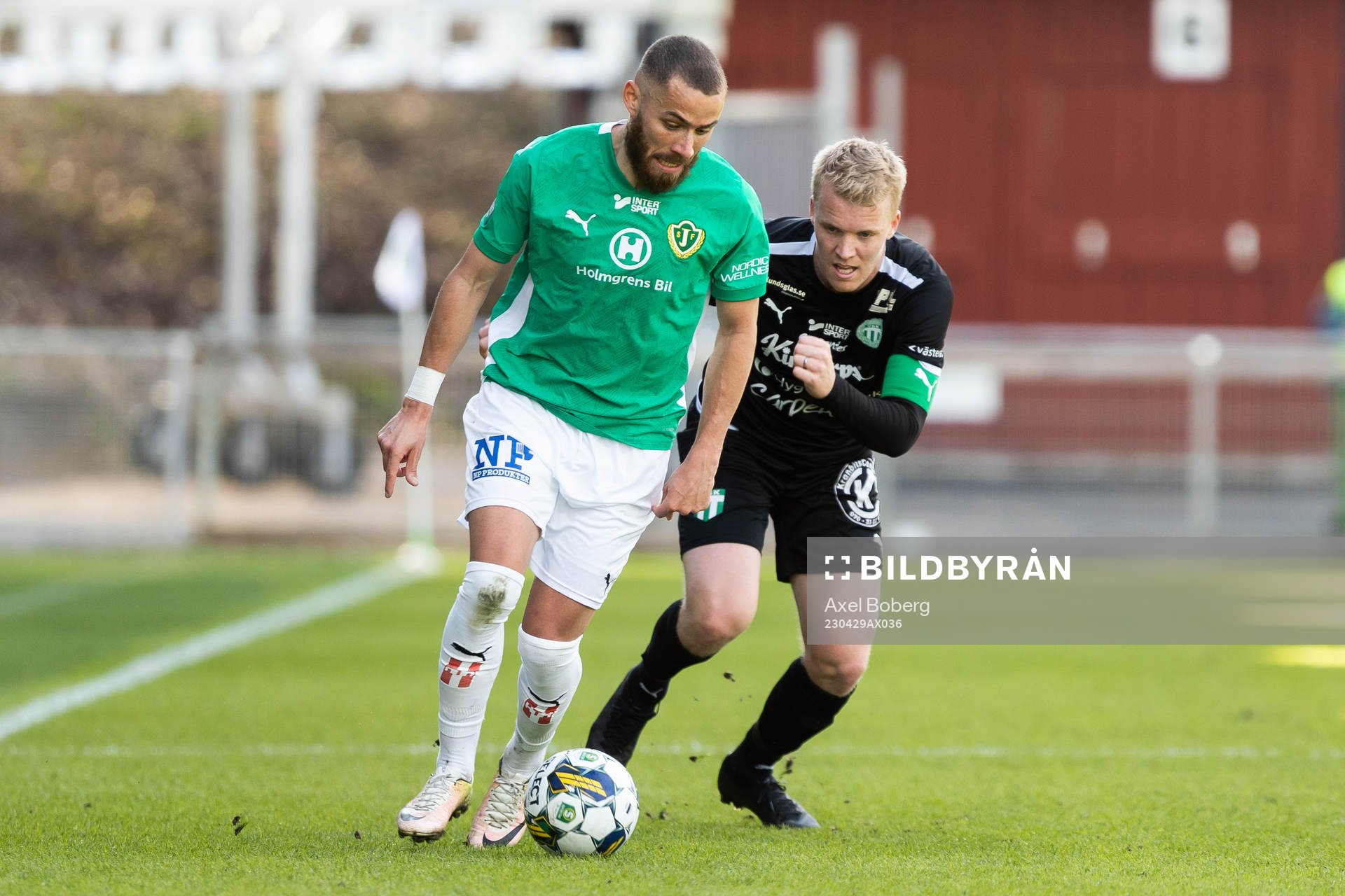 Jönköpings Södras Malkolm Moenza och Västerås SKs