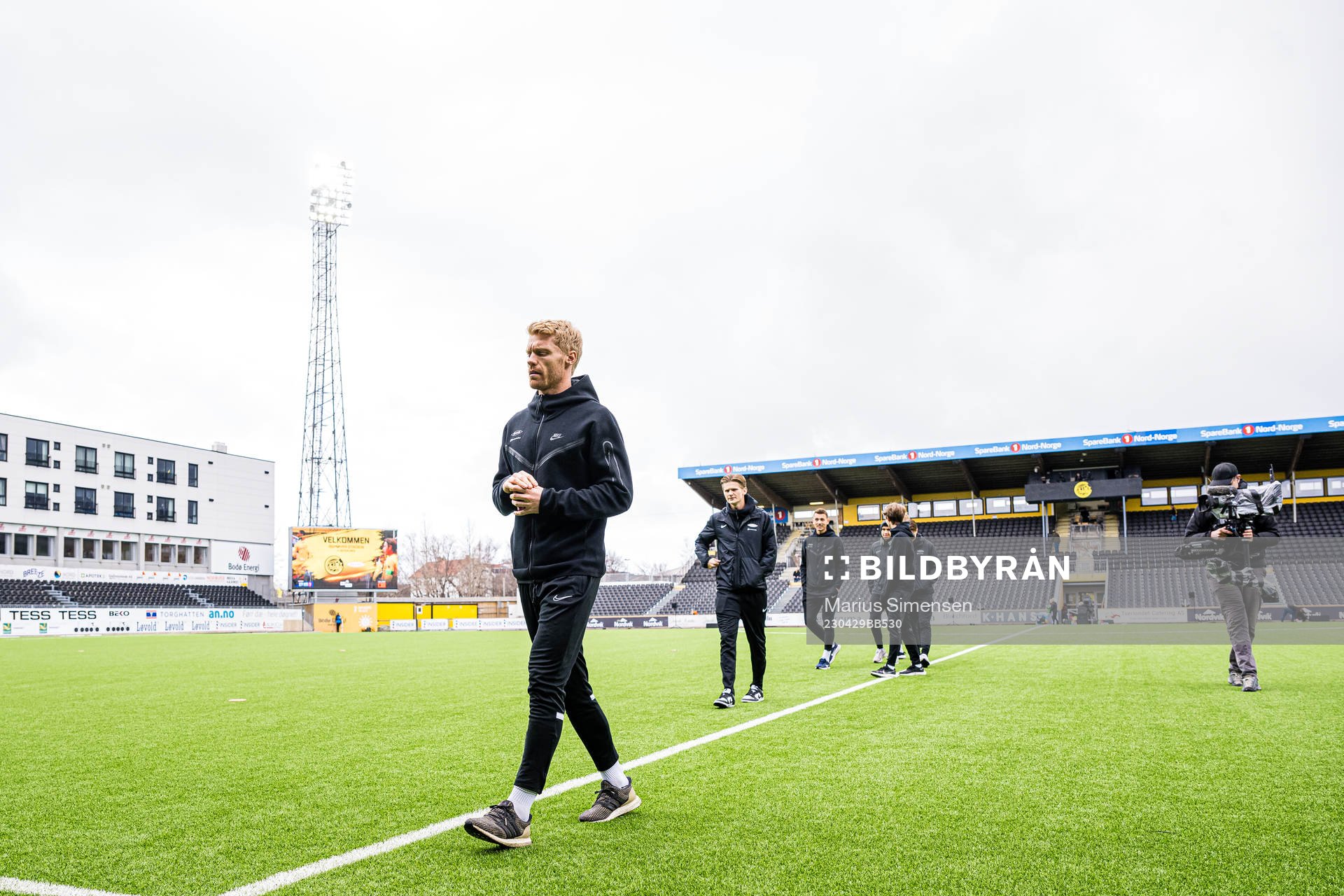 Sivert Heltne Nilsen of Brann arrives