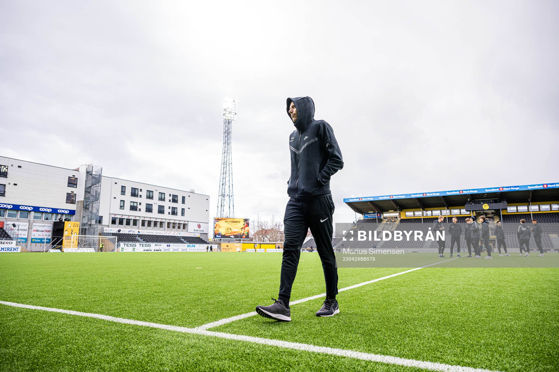Ruben Kristiansen of Brann arrives