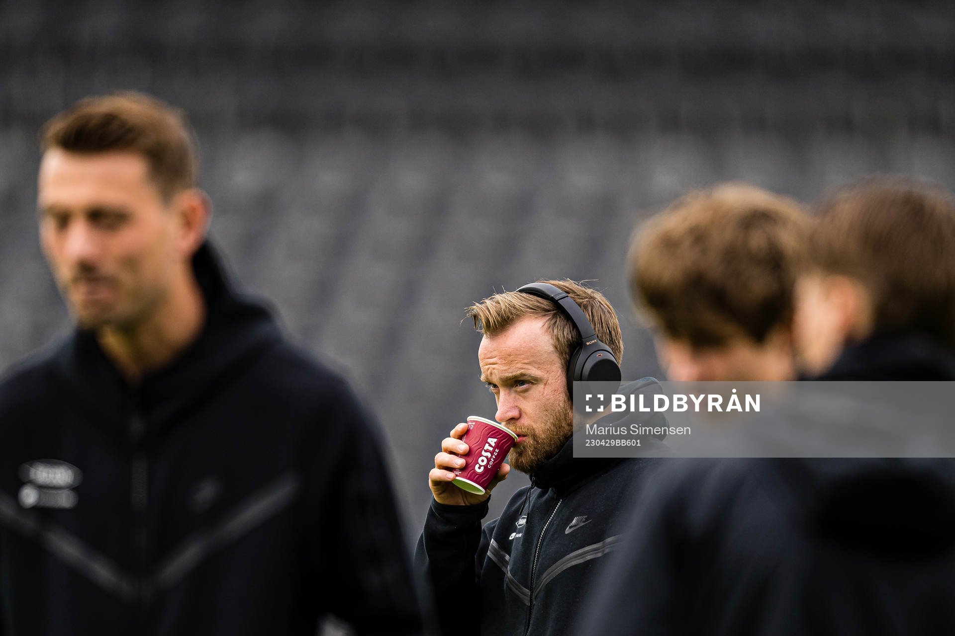 Bård Finne of Brann arrives