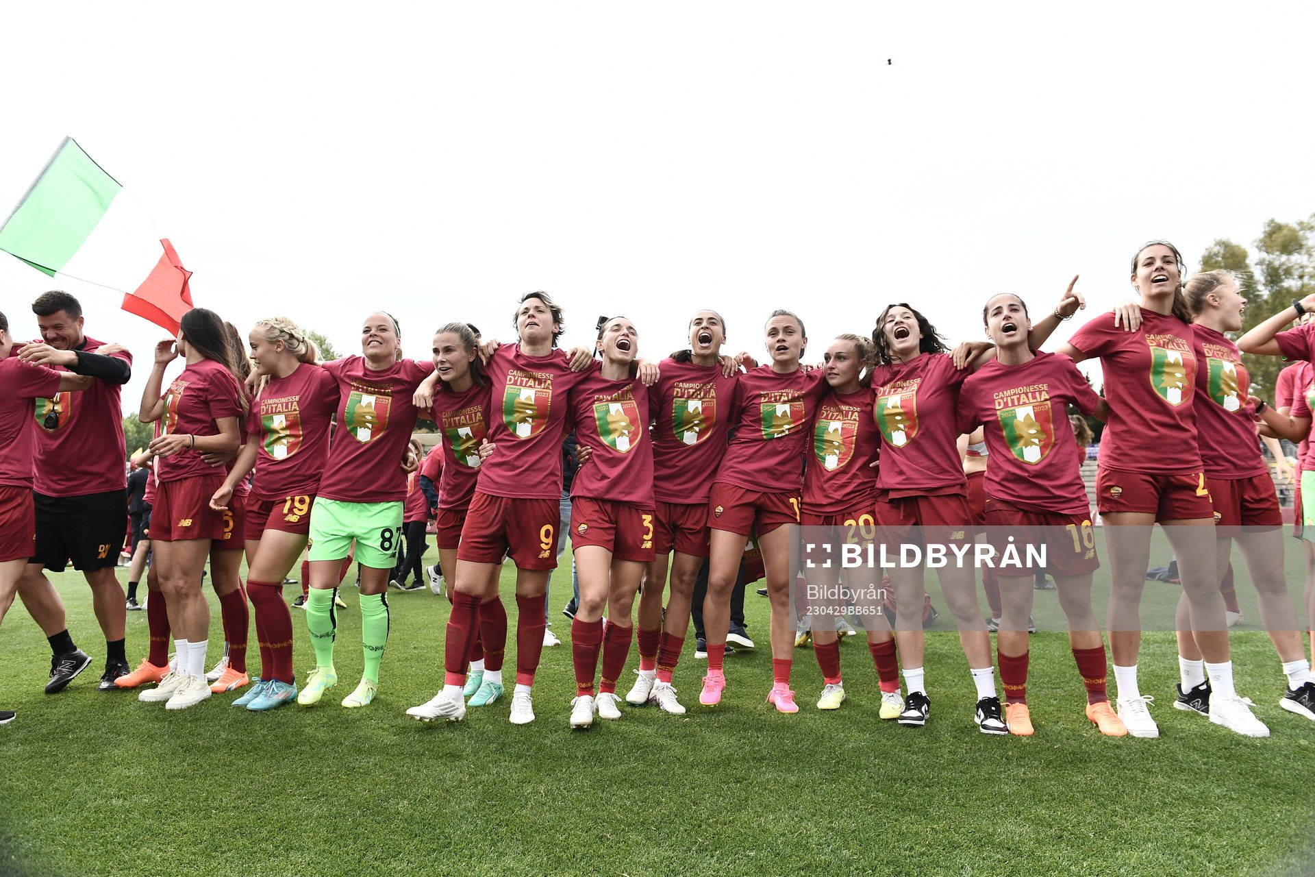 Fotboll, Dam, Serie A, Roma - Fiorentina