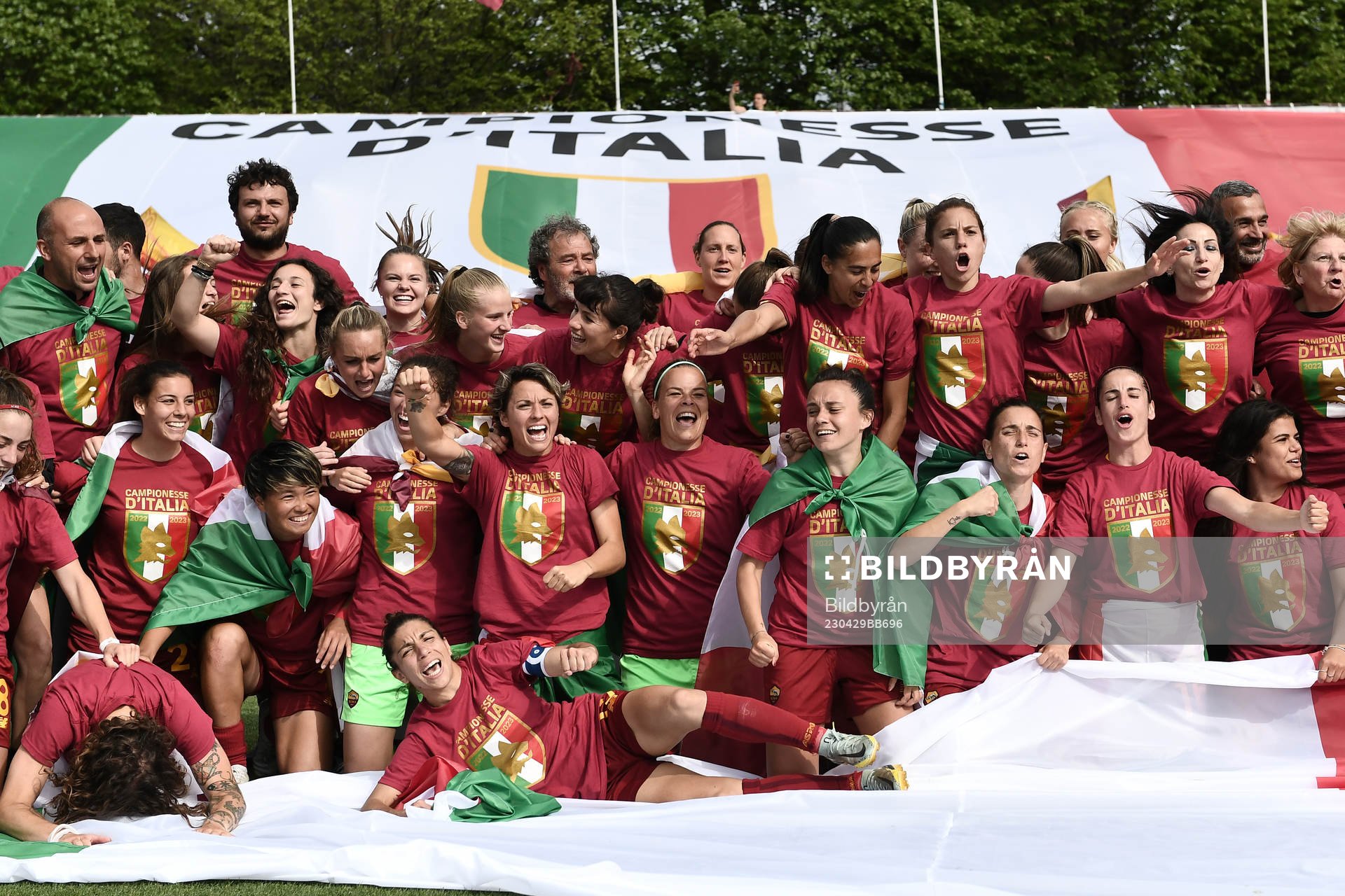 Fotboll, Dam, Serie A, Roma - Fiorentina