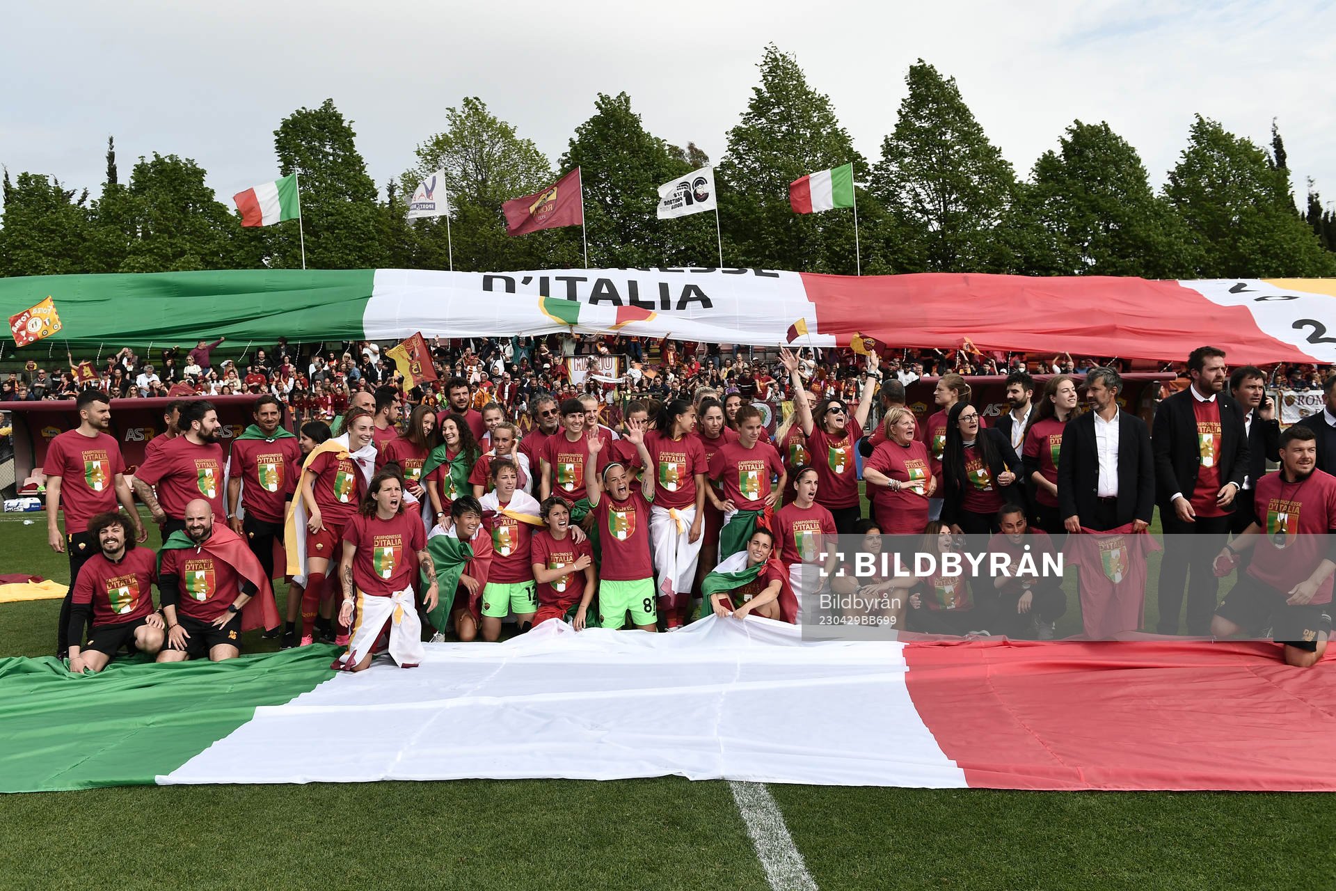 Fotboll, Dam, Serie A, Roma - Fiorentina