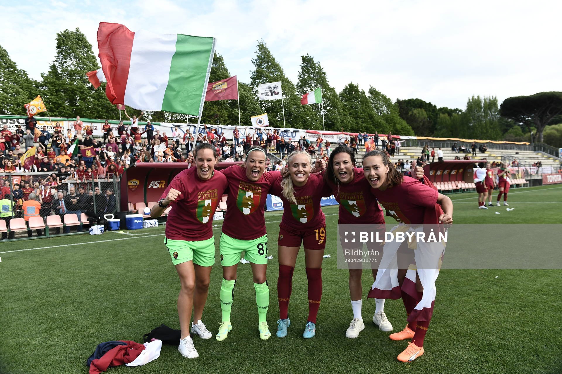 Fotboll, Dam, Serie A, Roma - Fiorentina