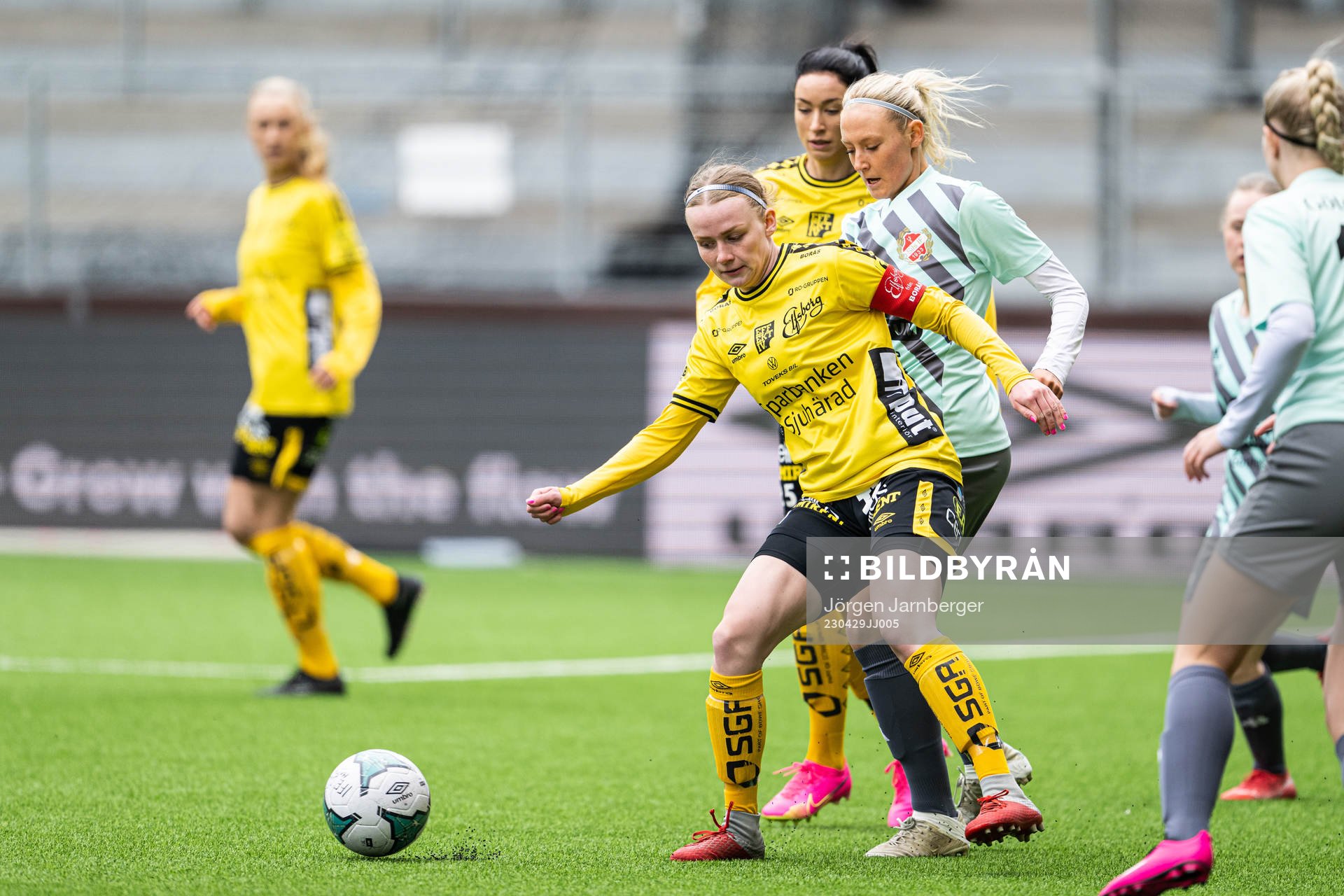 Elfsborgs Leann Nyström och Sils Ida Johansson