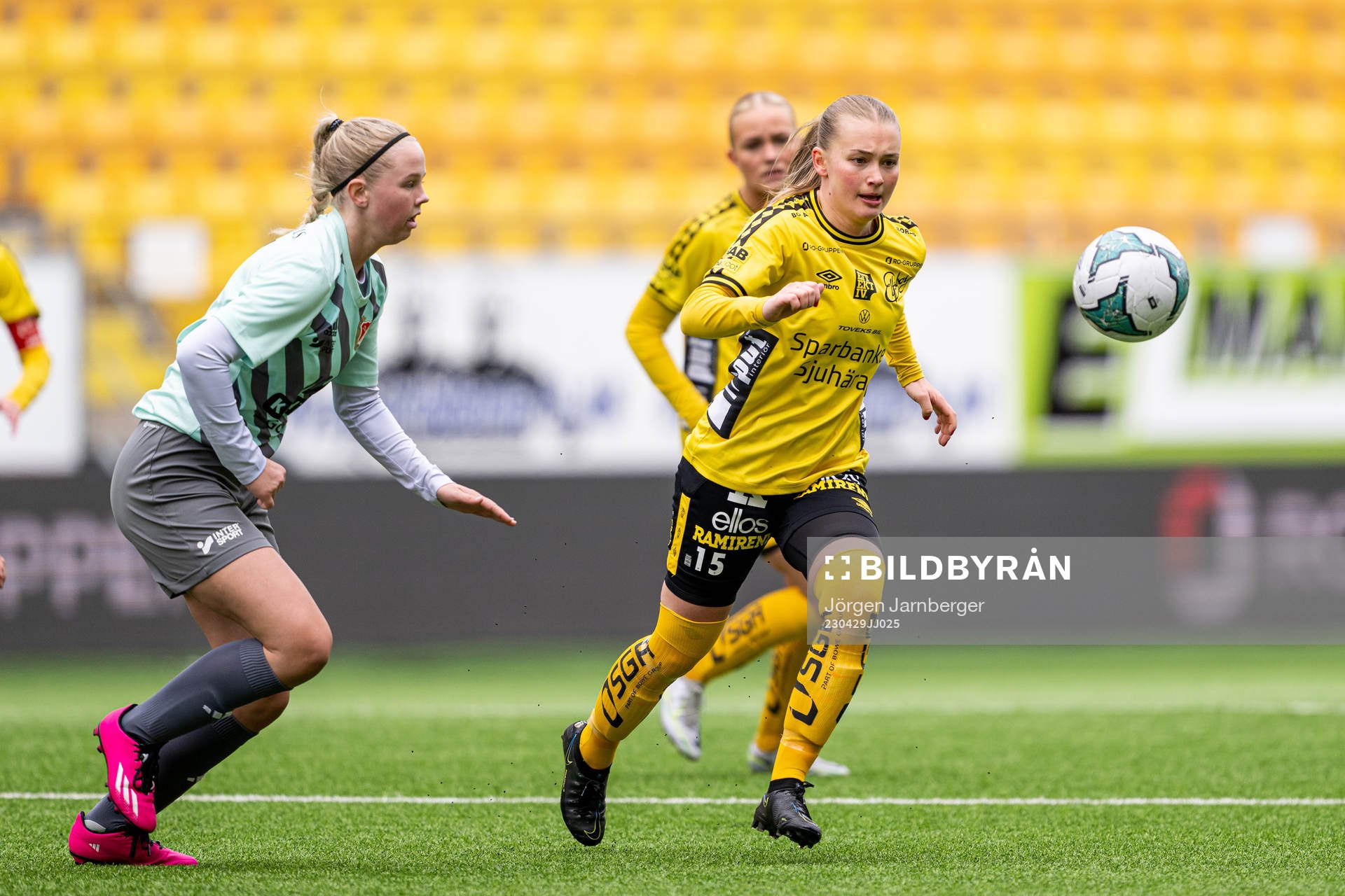 Sils Evelina Ljung och Elfsborgs Elin Johansson