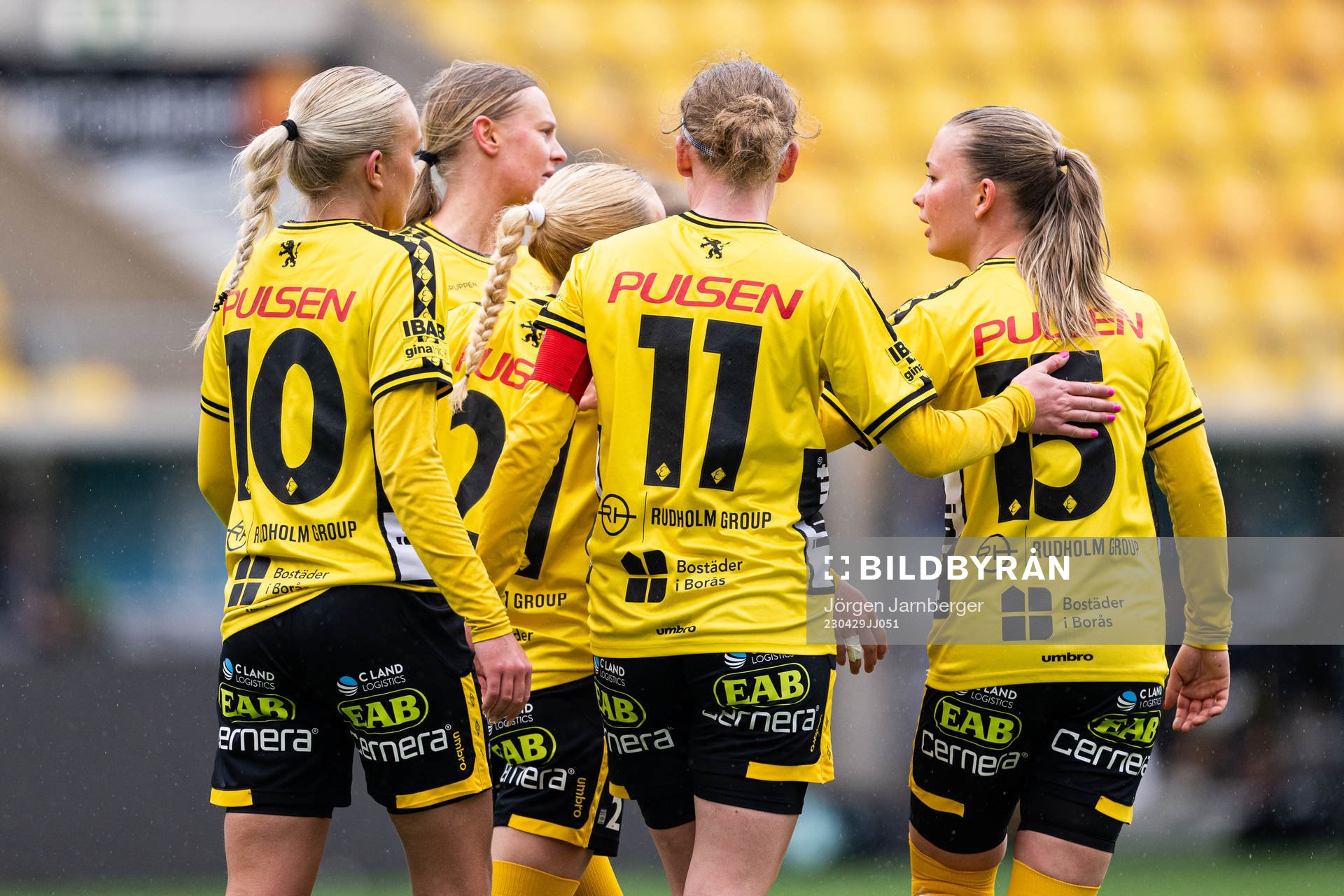 Elfsborgs spelare jublar