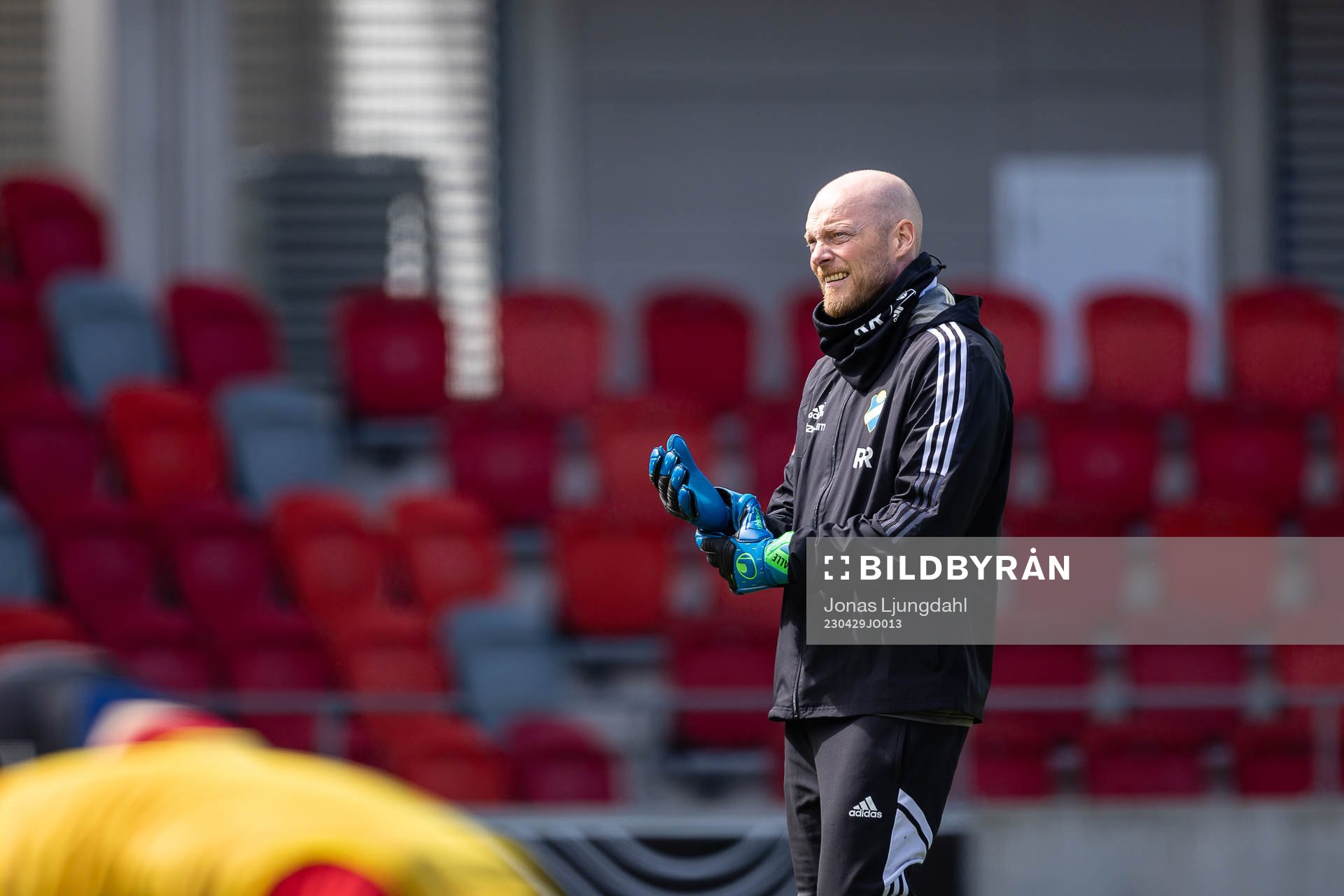 Östers målvaktstränare Rasmus Rydén