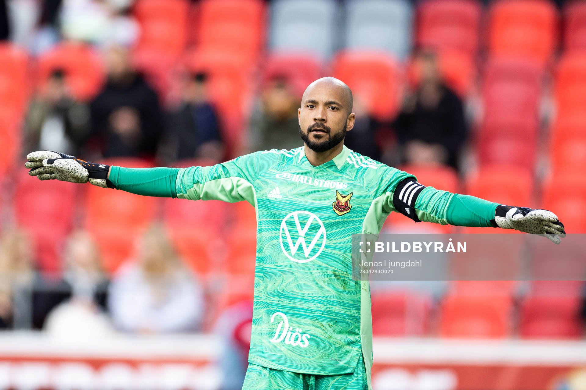 Östersunds målvakt Aly Keita