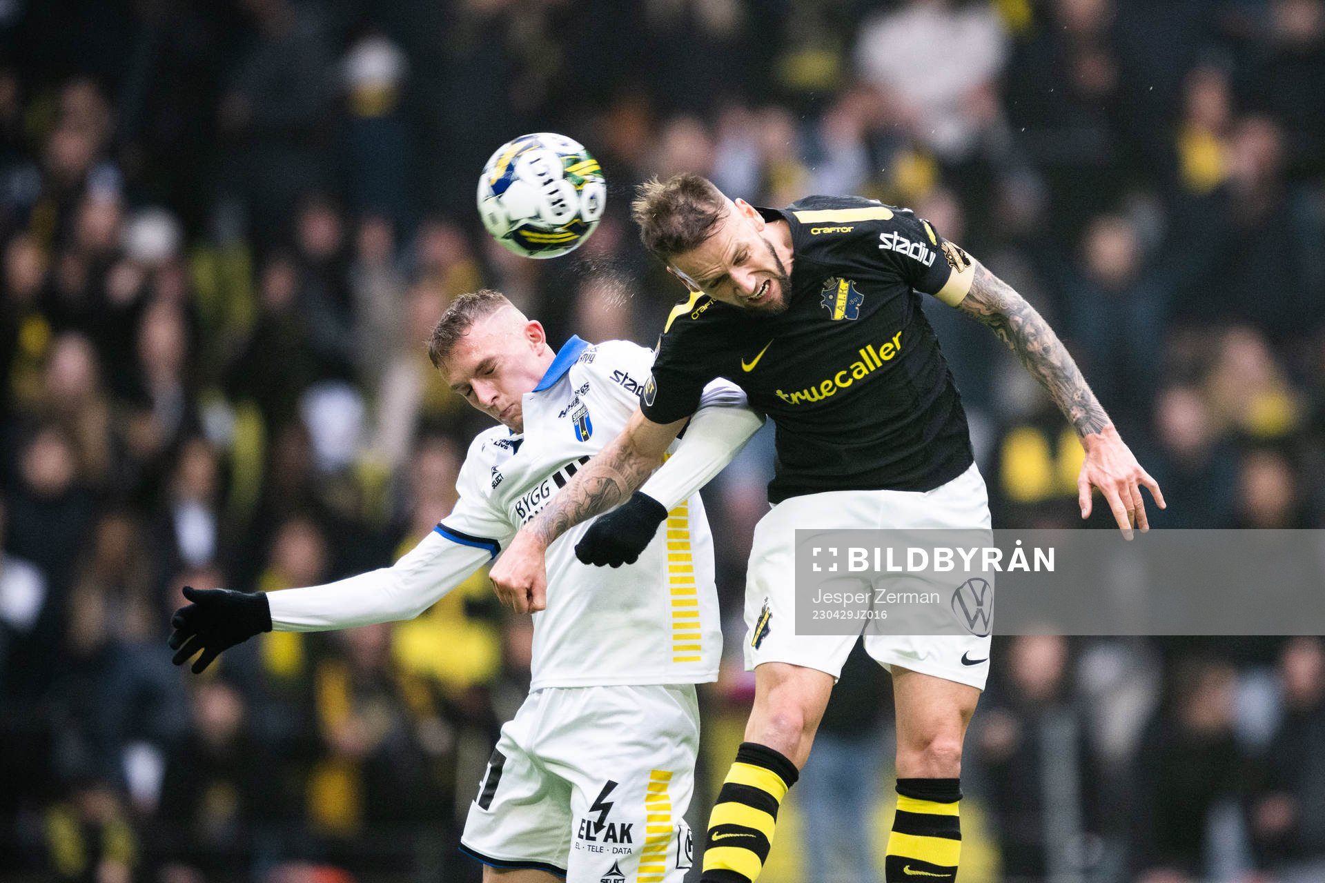Sirius Magnus Kaastrup och AIKs Alexander Milosevic