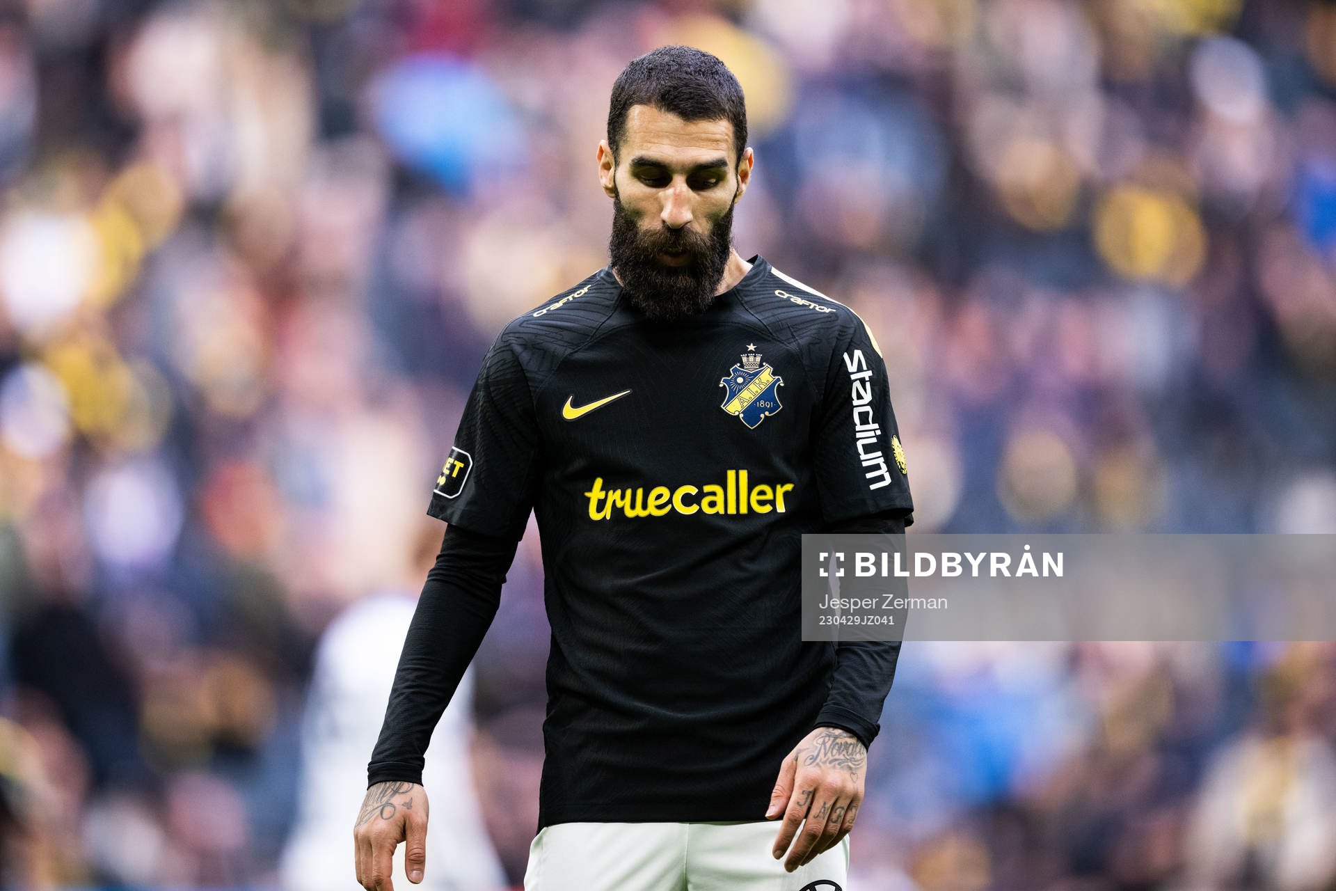 AIKs Jimmy Durmaz deppar