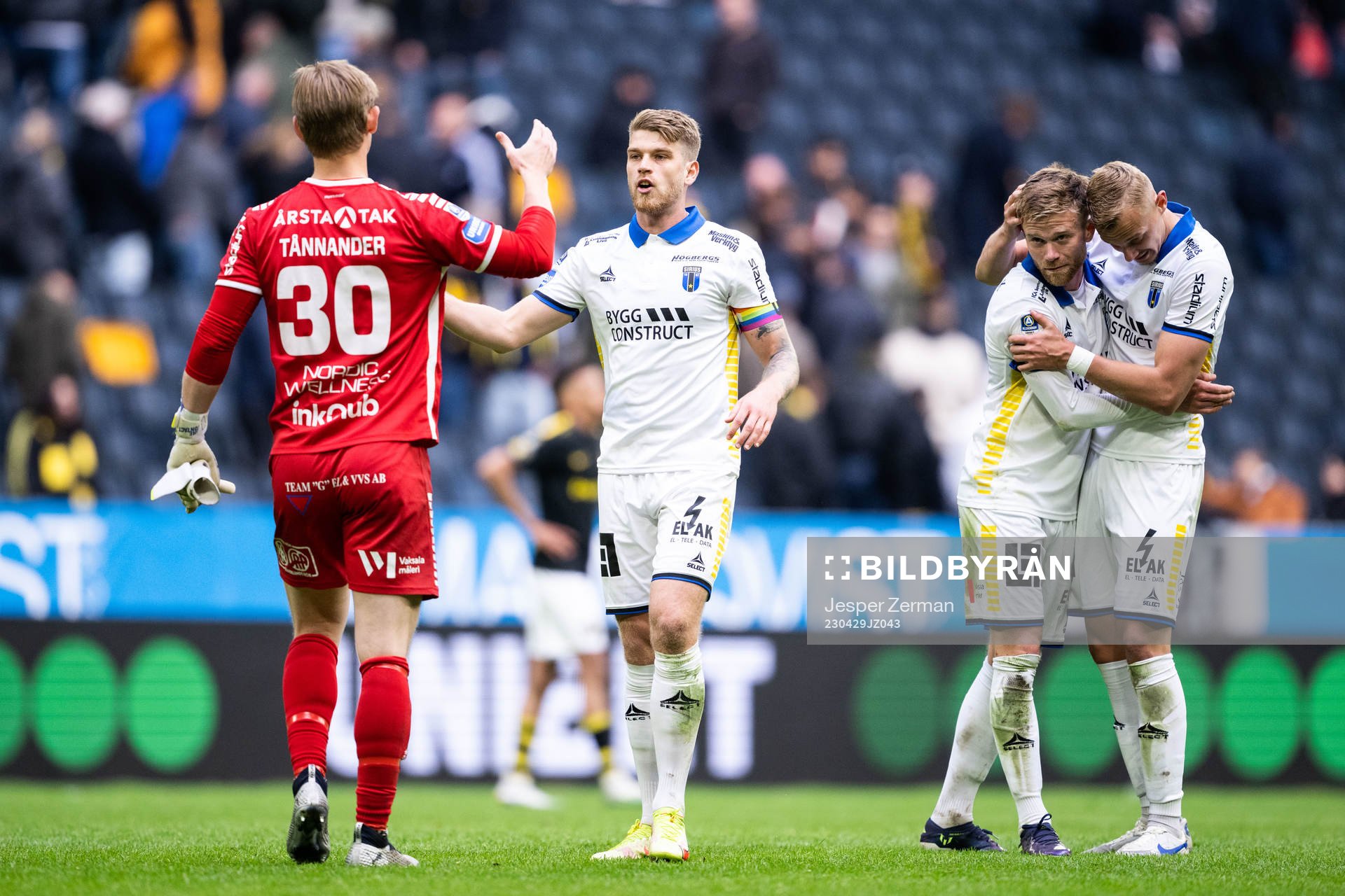 Sirius målvakt Jakob Tånnander, Marcus Klingenberg