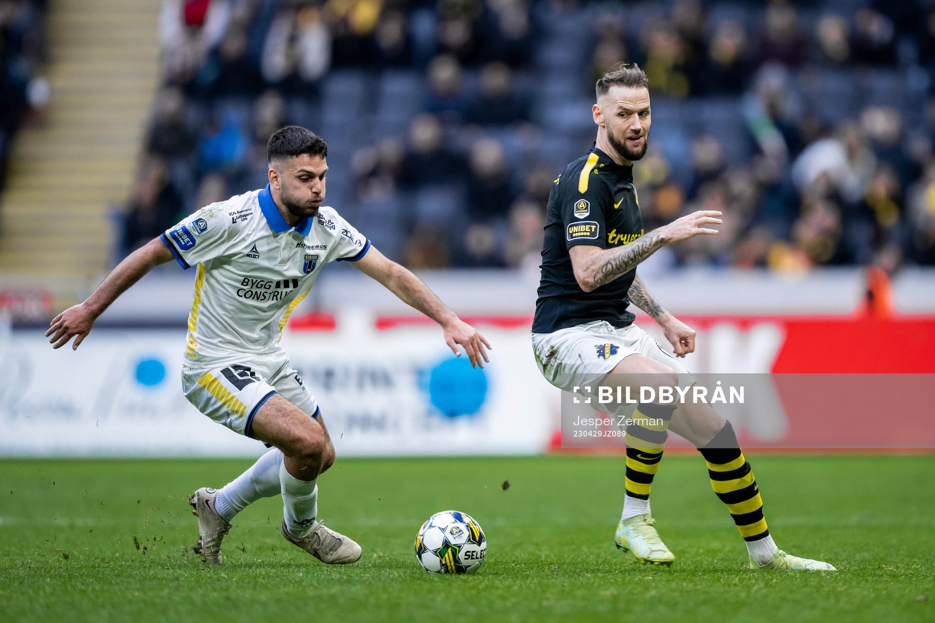 Sirius André Alsanati och AIKs Alexander Milosevic