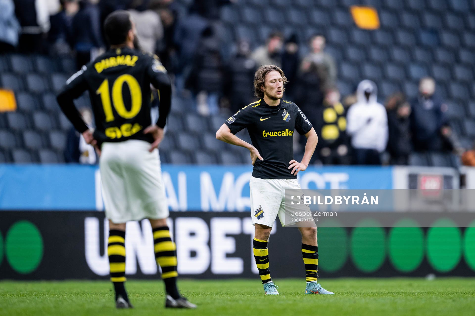 AIKs Axel Björnström deppar
