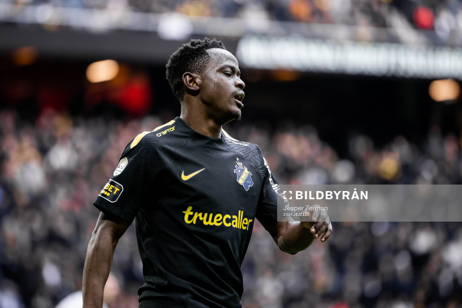 AIKs Erick Otieno deppar