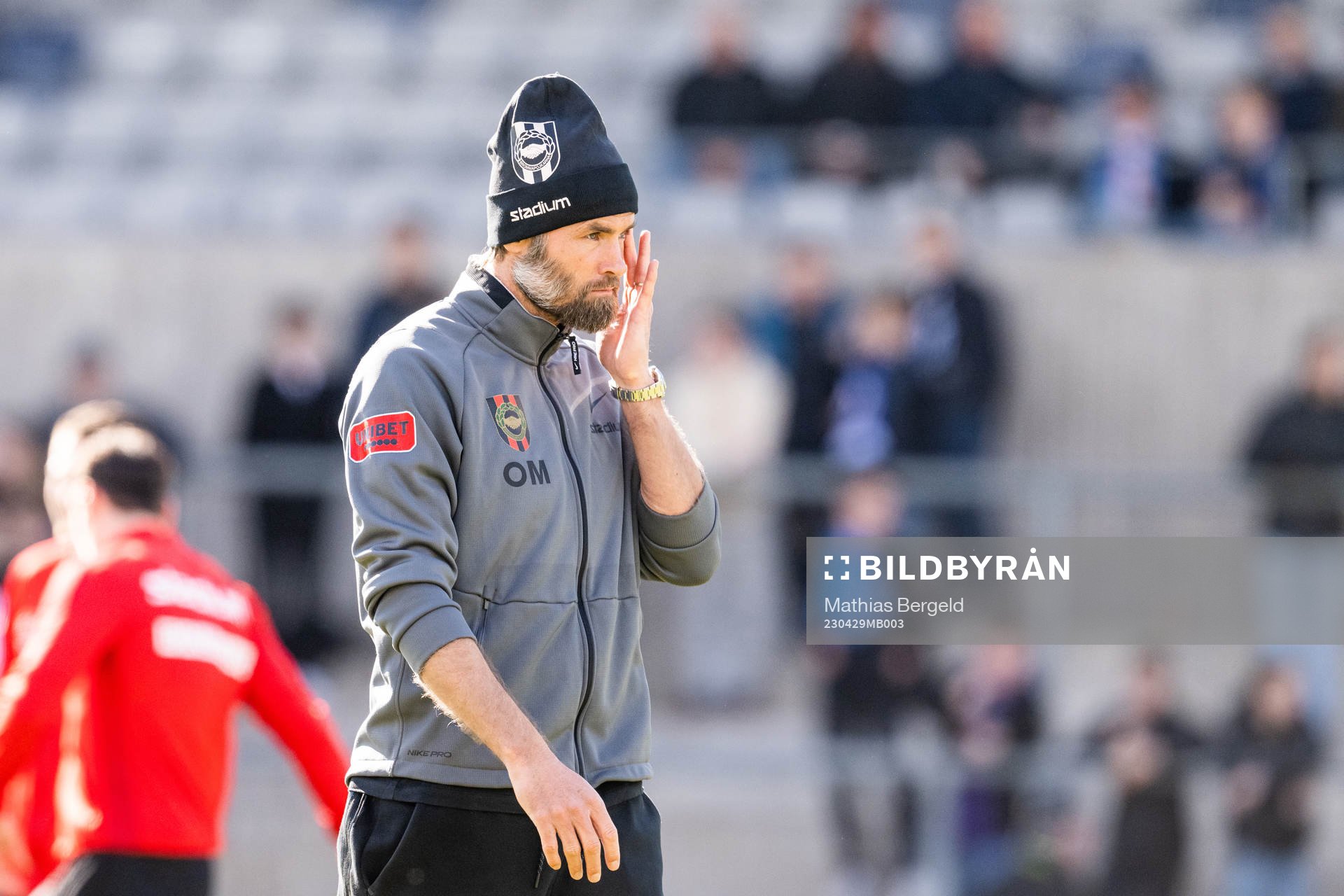 Brommapojkarnas tränare Olof Mellberg