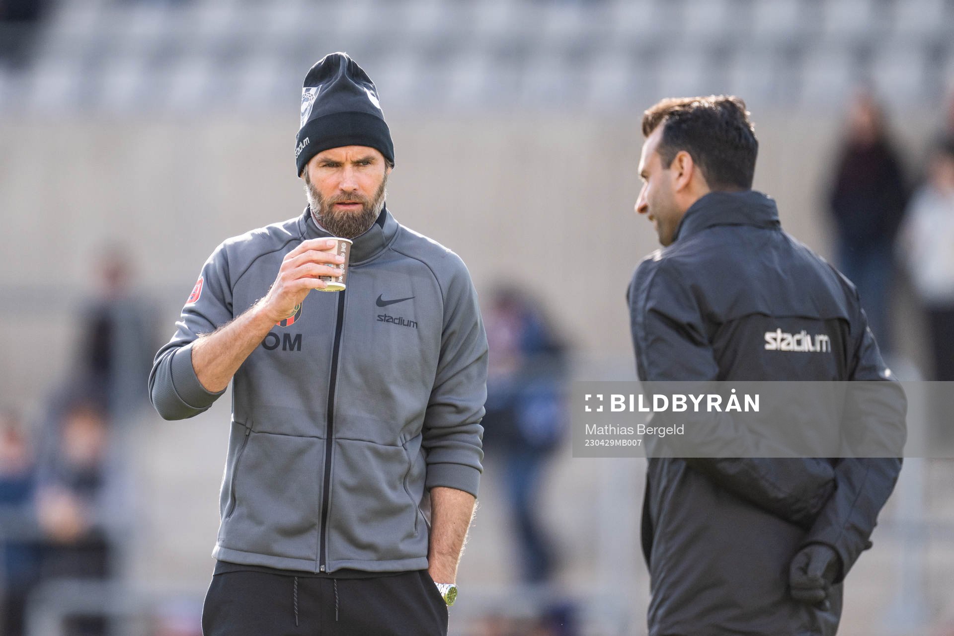 Brommapojkarnas tränare Olof Mellberg
